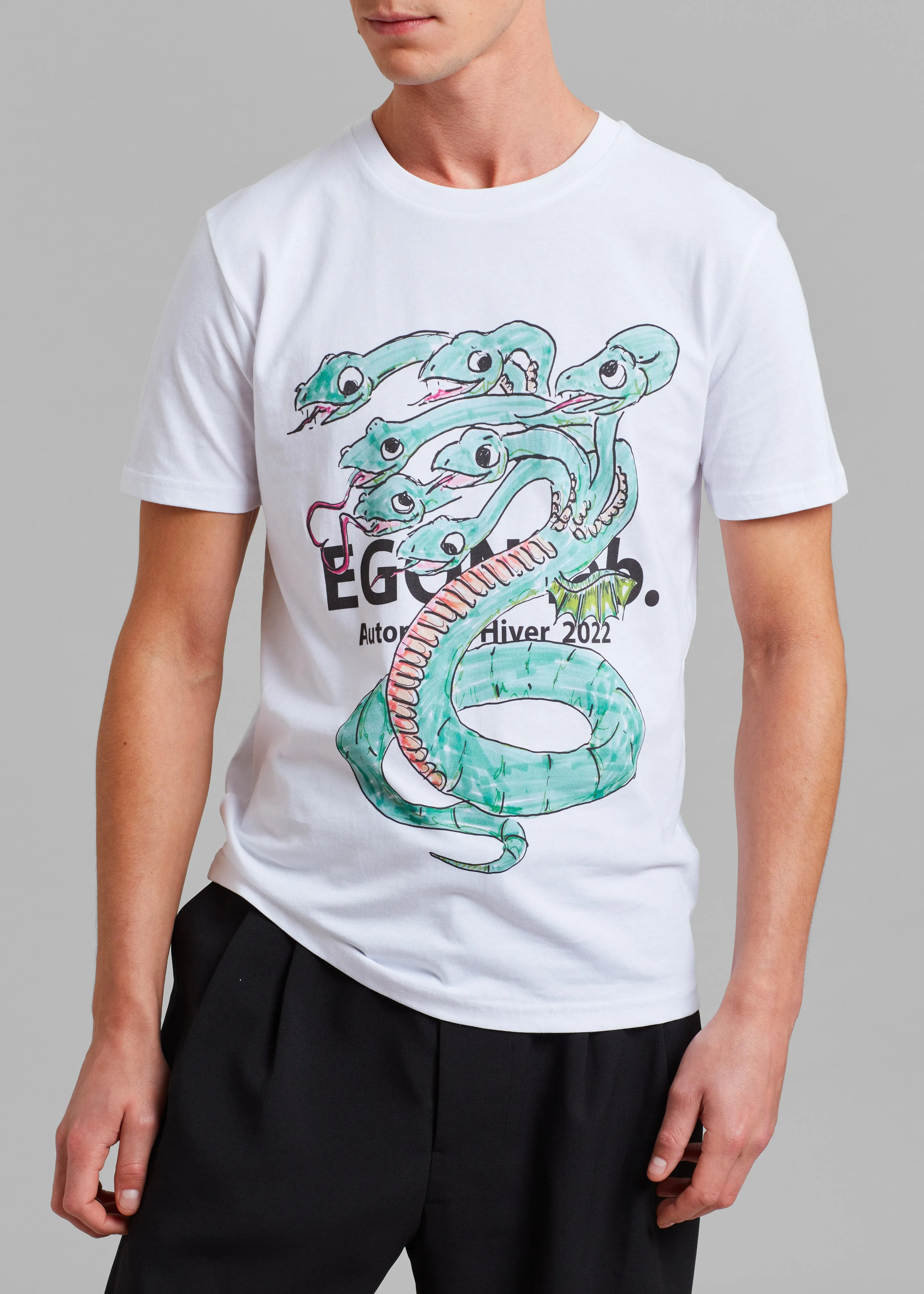 EGONLab Mascot T-Shirt - White sold by Frankie Shop product image thumbnail 4