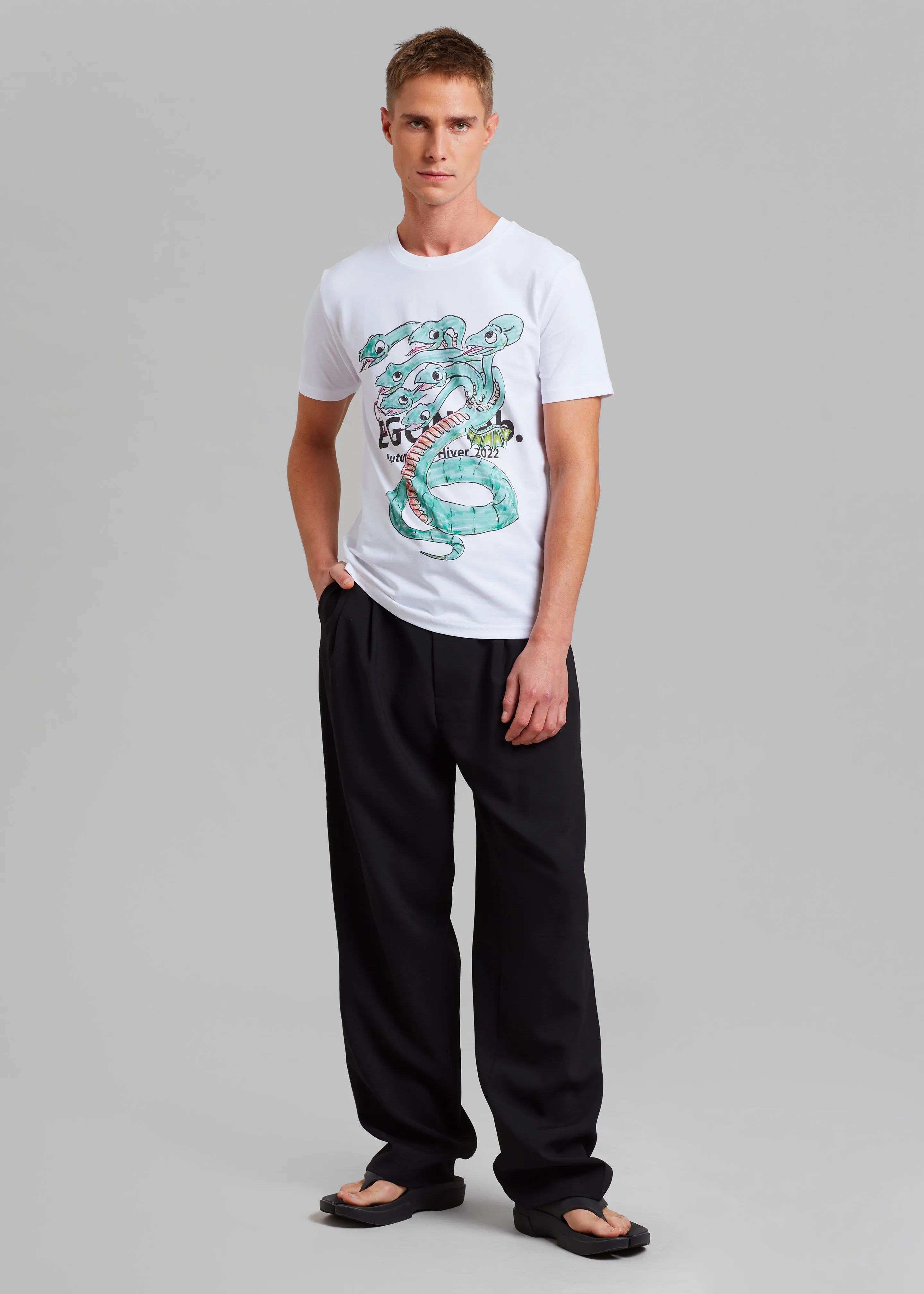 EGONLab Mascot T-Shirt - White sold by Frankie Shop product image thumbnail 3