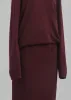 Arley Midi Skirt - Burgundy sold by Frankie Shop