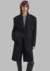 Wilma Blazer - Black Pinstripe sold by Frankie Shop