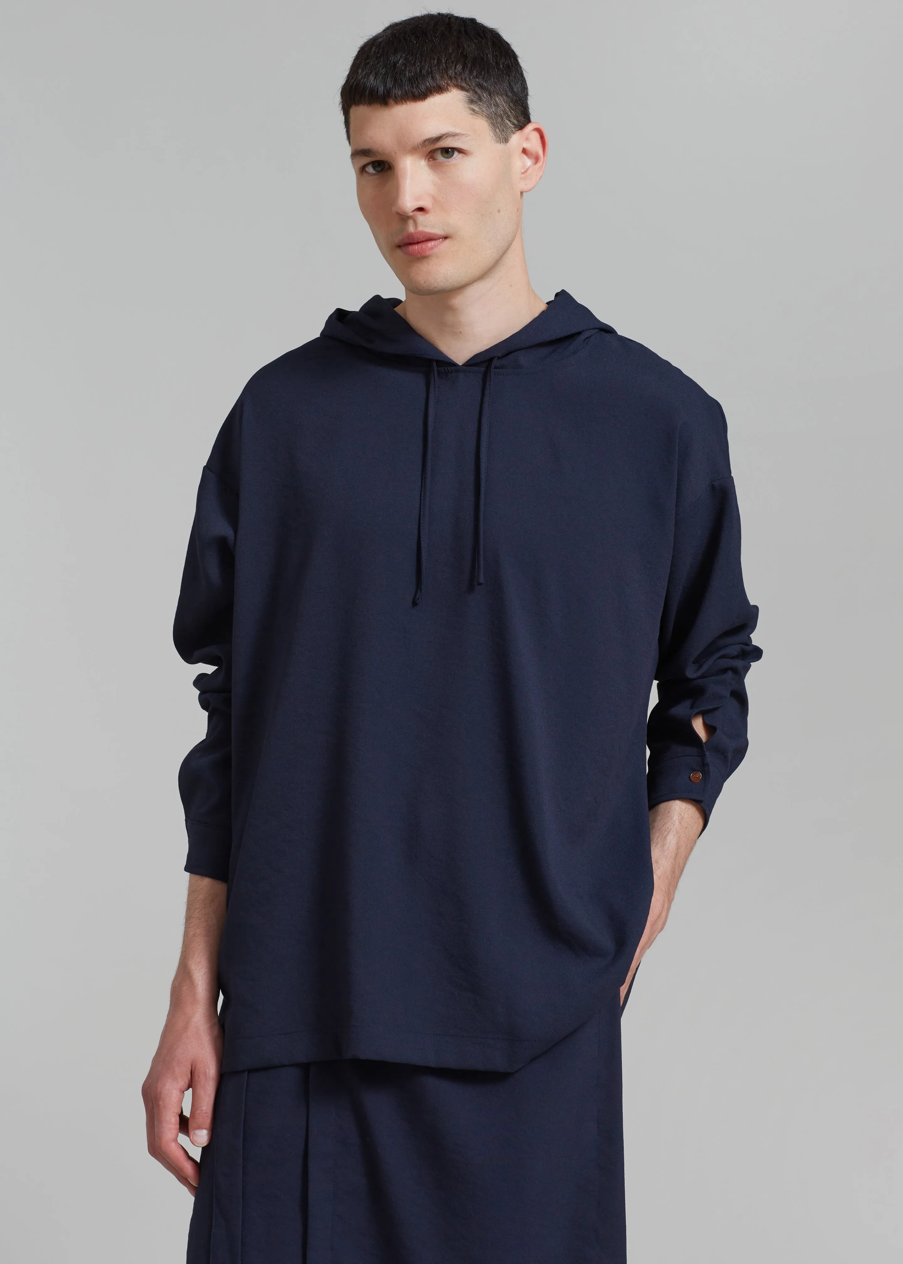 Heith Light Hoodie - Blue sold by Frankie Shop product image thumbnail 5
