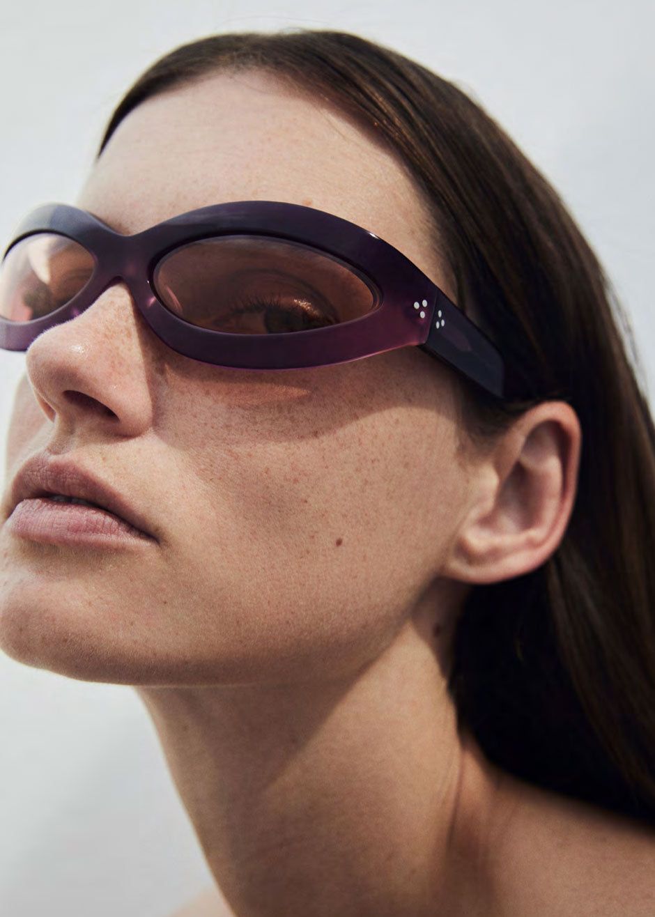 Port Tanger Summa Sunglasses - Fig sold by Frankie Shop