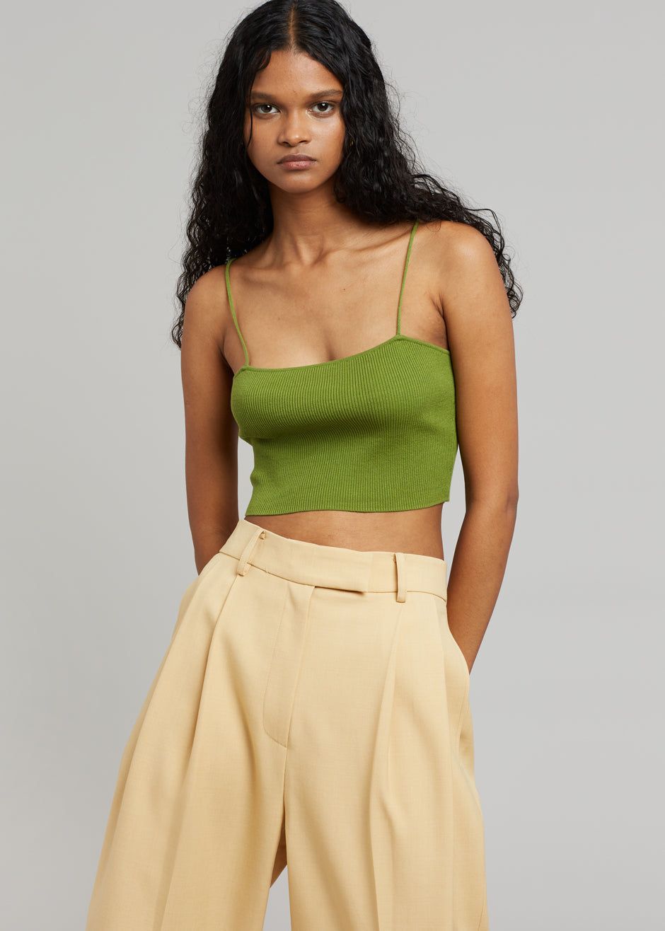 Georgina Wool Blend Pants - Cornsilk sold by Frankie Shop product image thumbnail 7