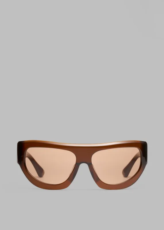 Port Tanger Dost Sunglasses - Bunaa Acetate/Amber Lens made by Frankie Shop