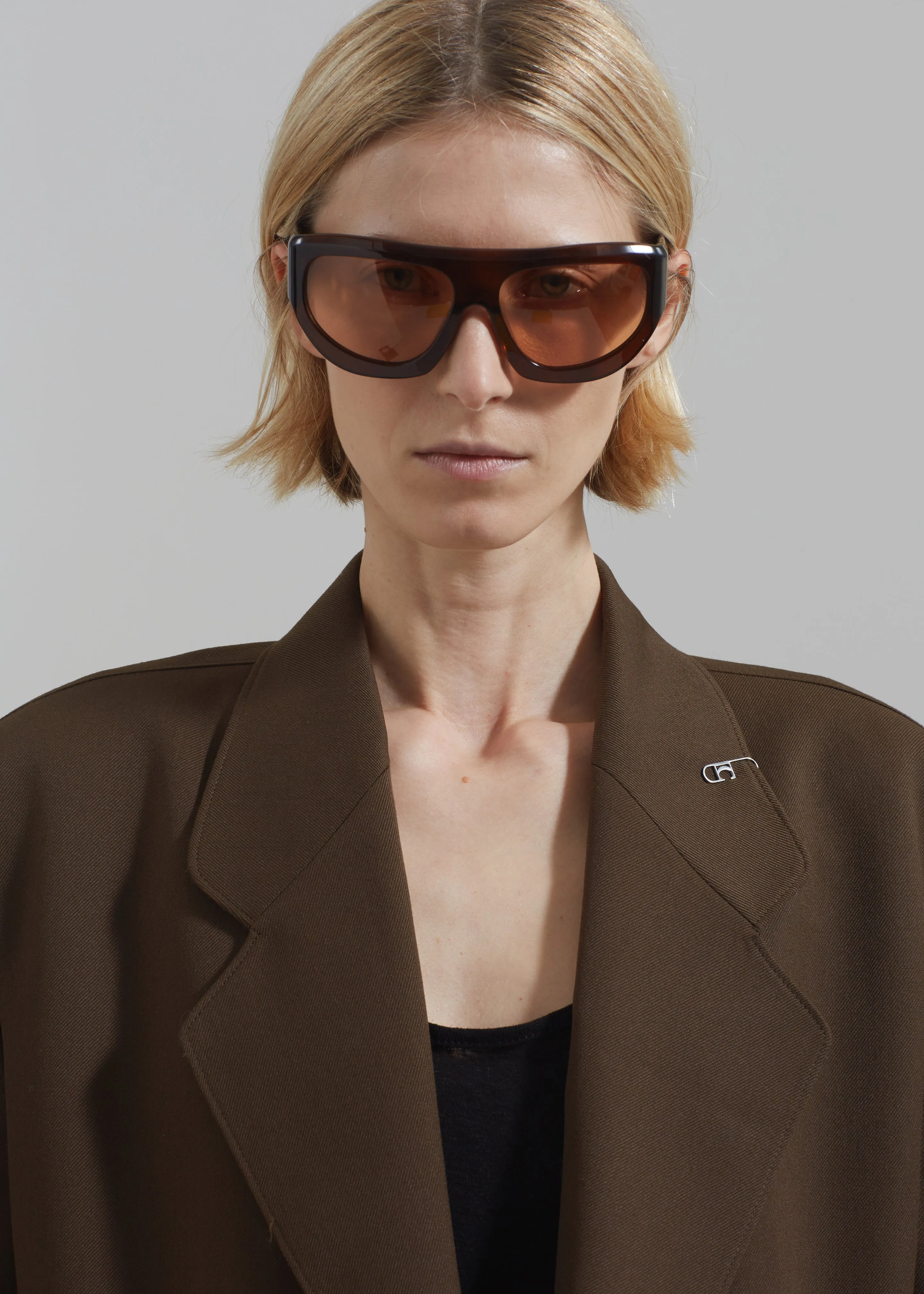 Port Tanger Dost Sunglasses - Bunaa Acetate/Amber Lens sold by Frankie Shop product image thumbnail 4