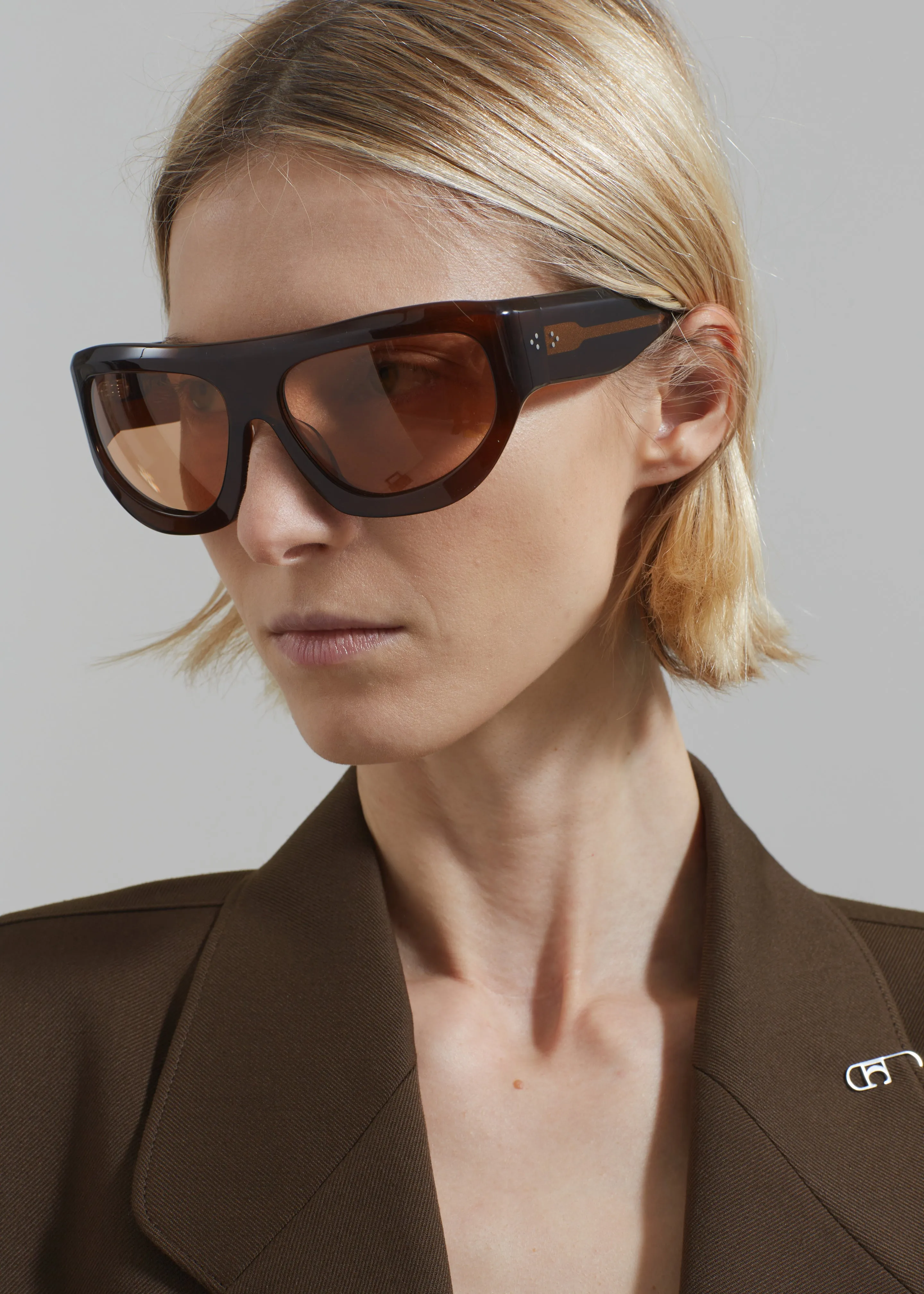 Port Tanger Dost Sunglasses - Bunaa Acetate/Amber Lens sold by Frankie Shop product image thumbnail 2