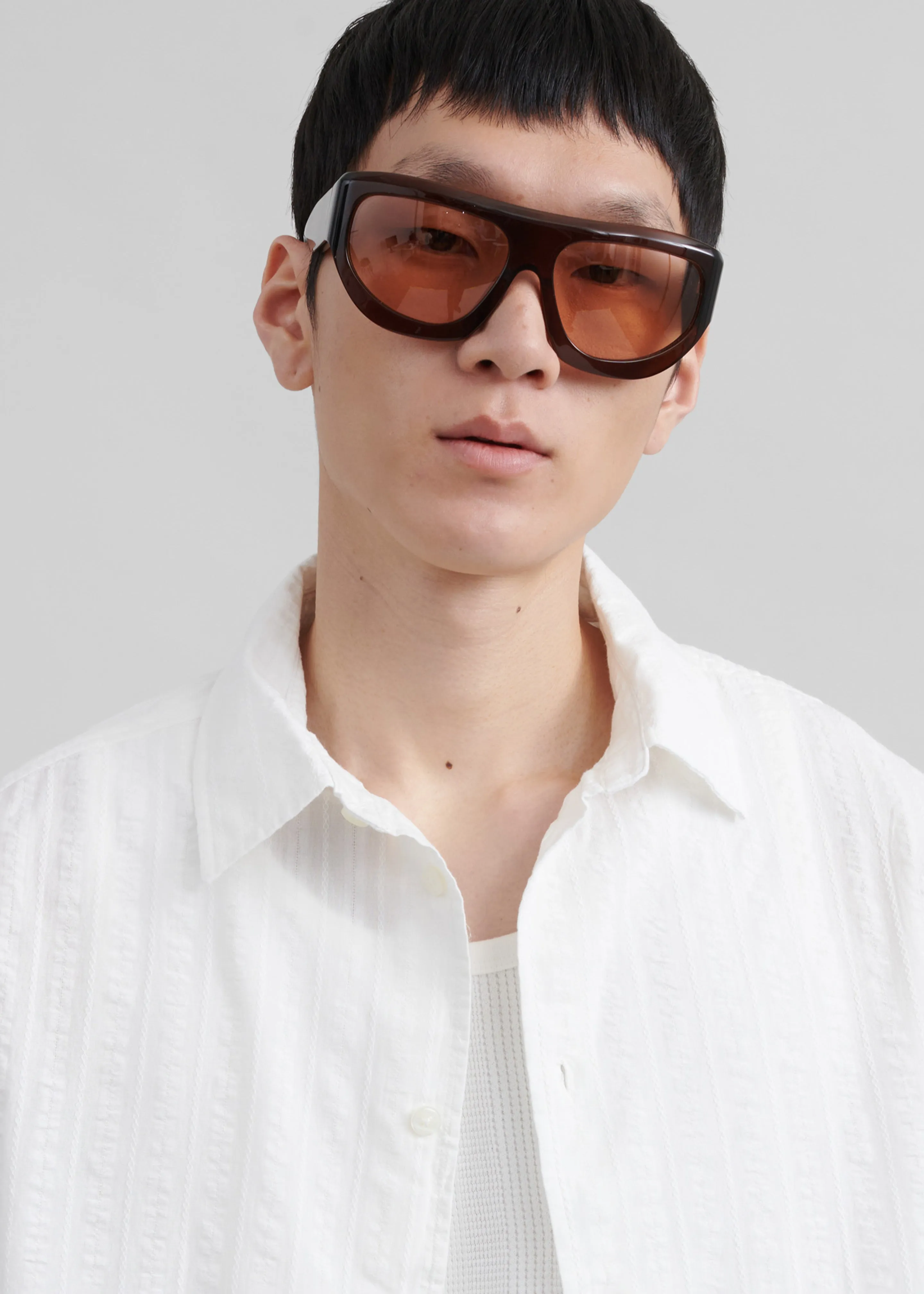 Samsøe Samsøe Sadamon X Shirt - Clear Cream sold by Frankie Shop product image thumbnail 4