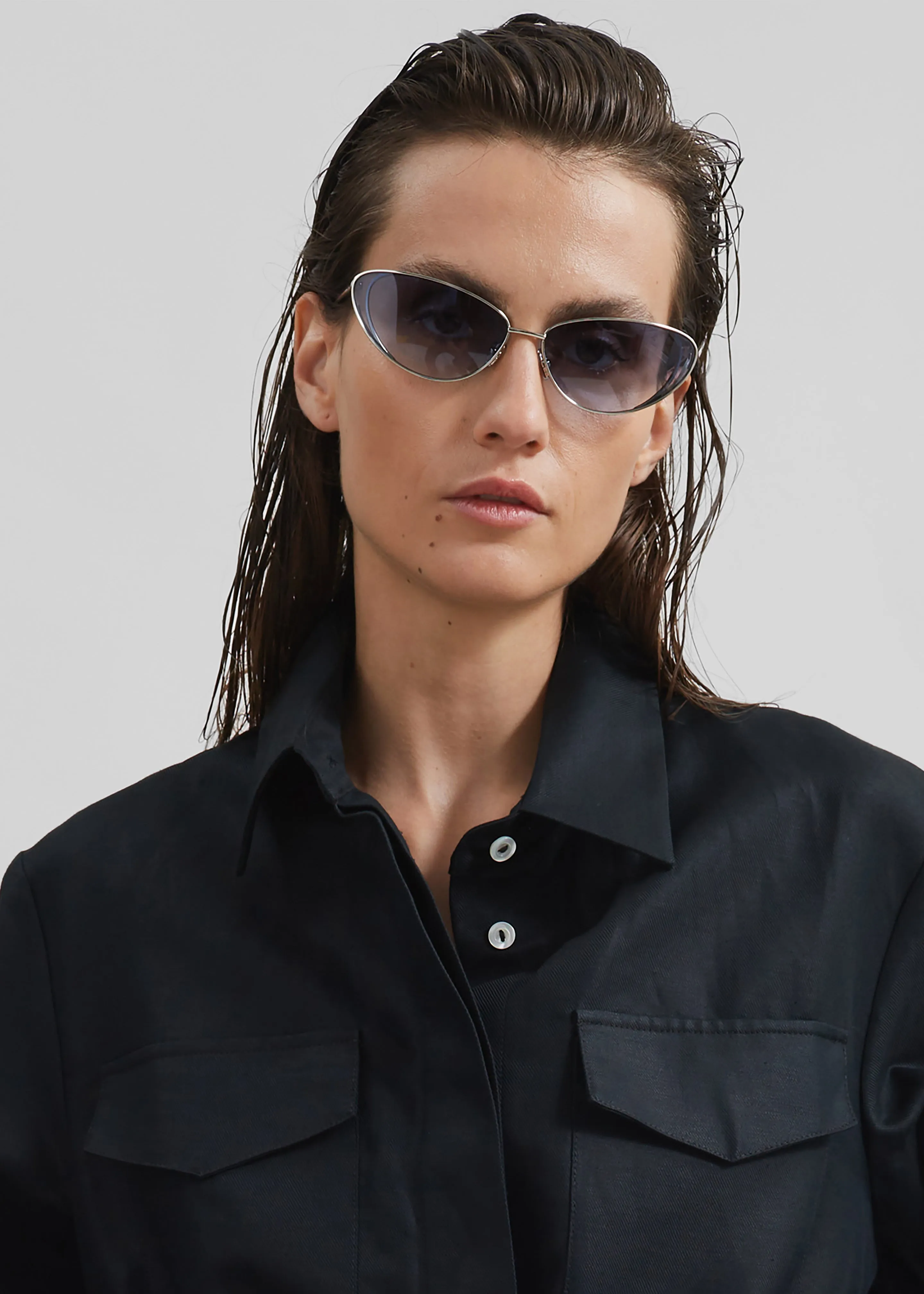 Christopher Esber Sunglasses Milla 96 - Ultramarine sold by Frankie Shop product image thumbnail 5