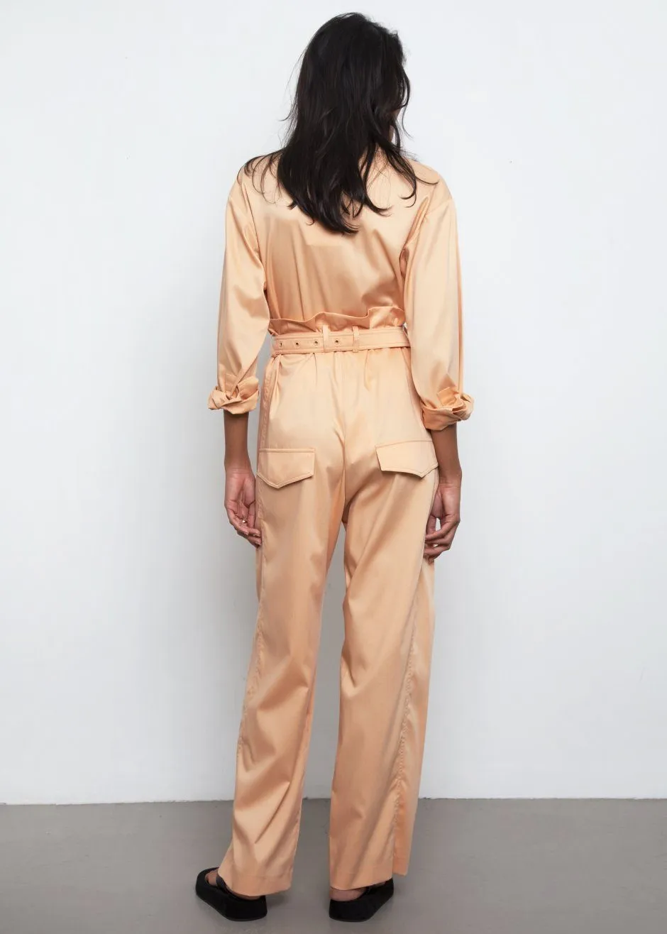 Low Classic High Waist Pants - Peach sold by Frankie Shop product image thumbnail 5