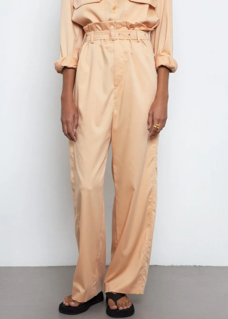 Low Classic High Waist Pants - Peach sold by Frankie Shop product image thumbnail 2