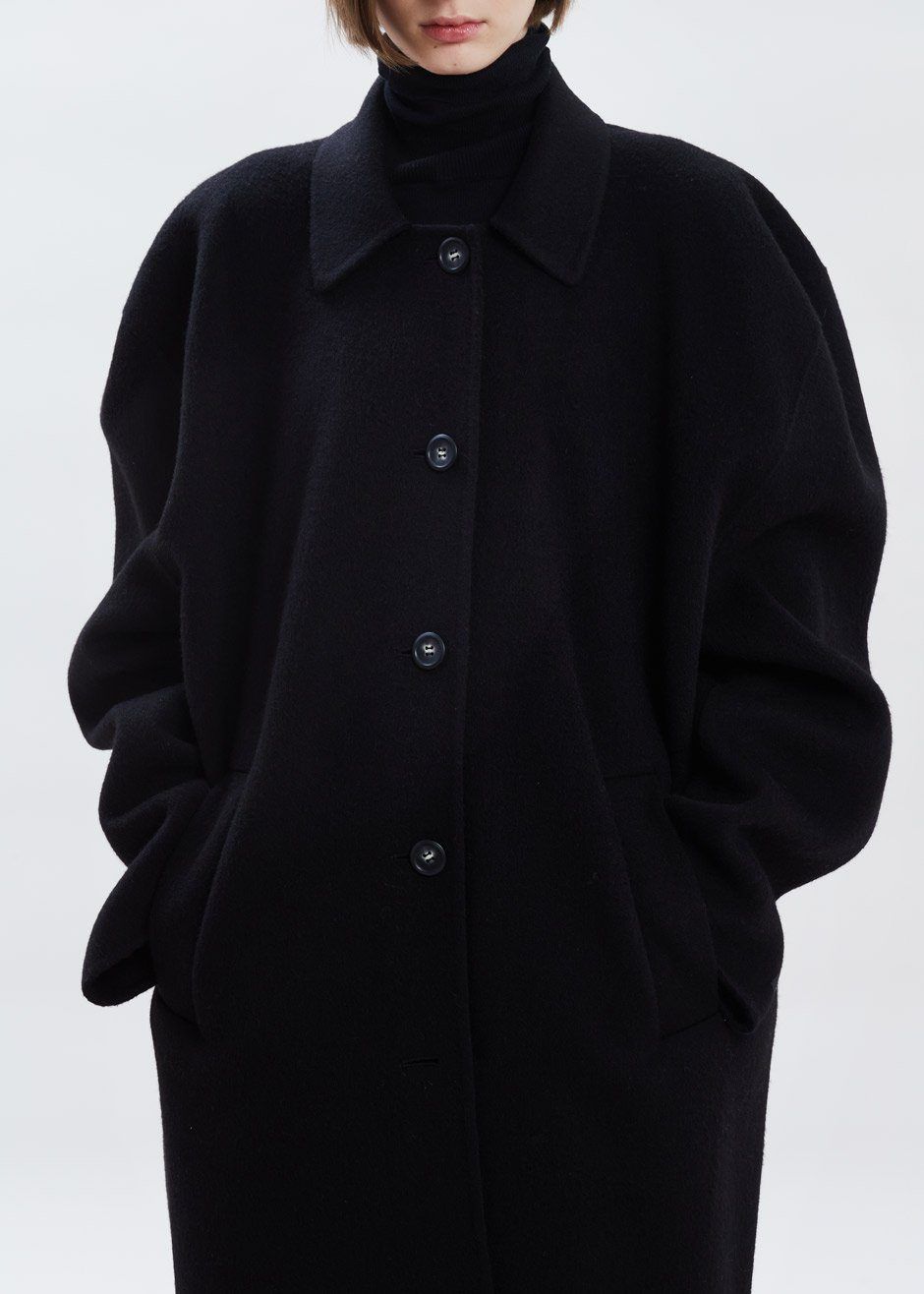 Clara Box Sleeve Coat - Black sold by Frankie Shop product image thumbnail 2