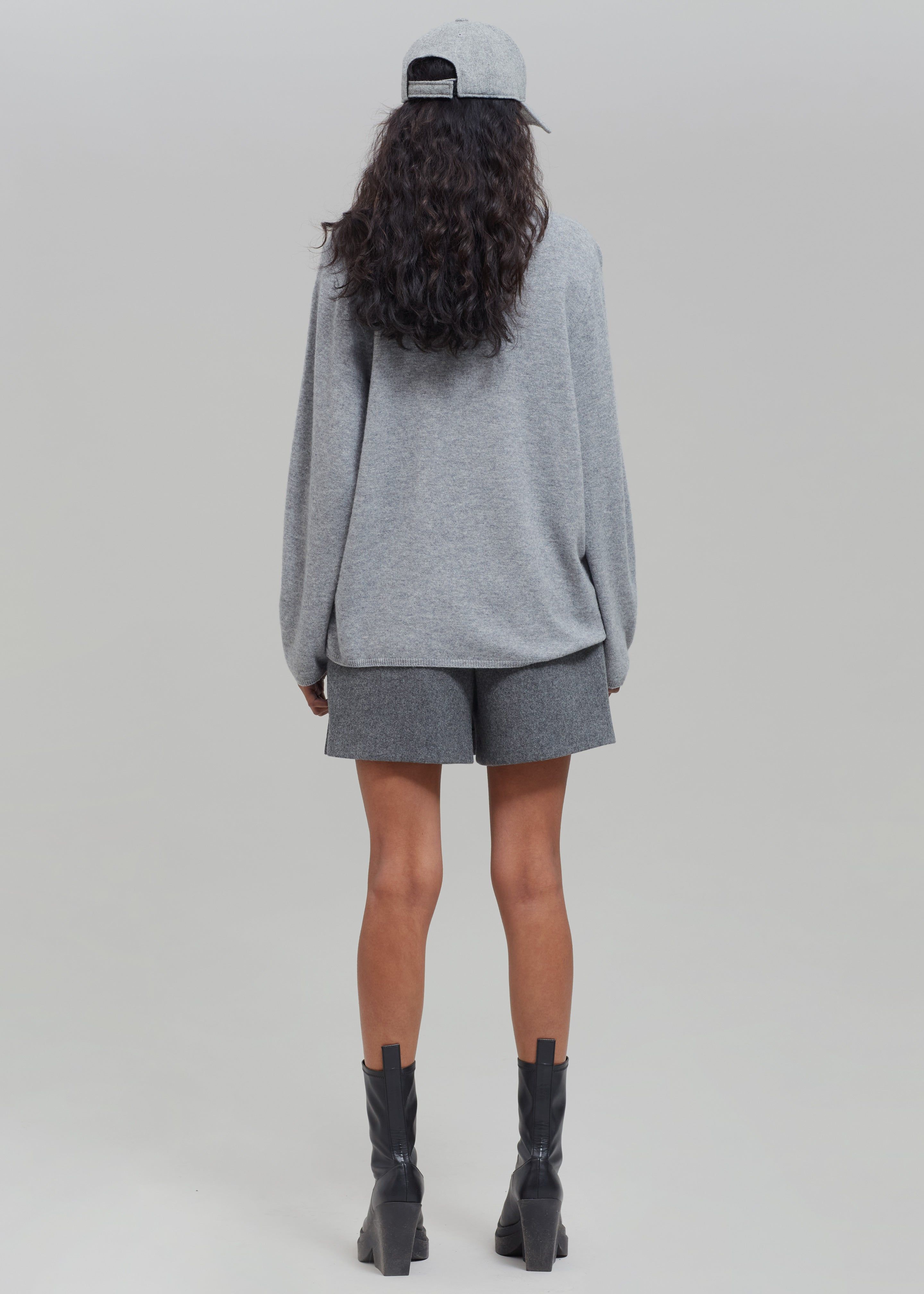 Tokyo Wool Pleated Skort - Grey sold by Frankie Shop product image thumbnail 6