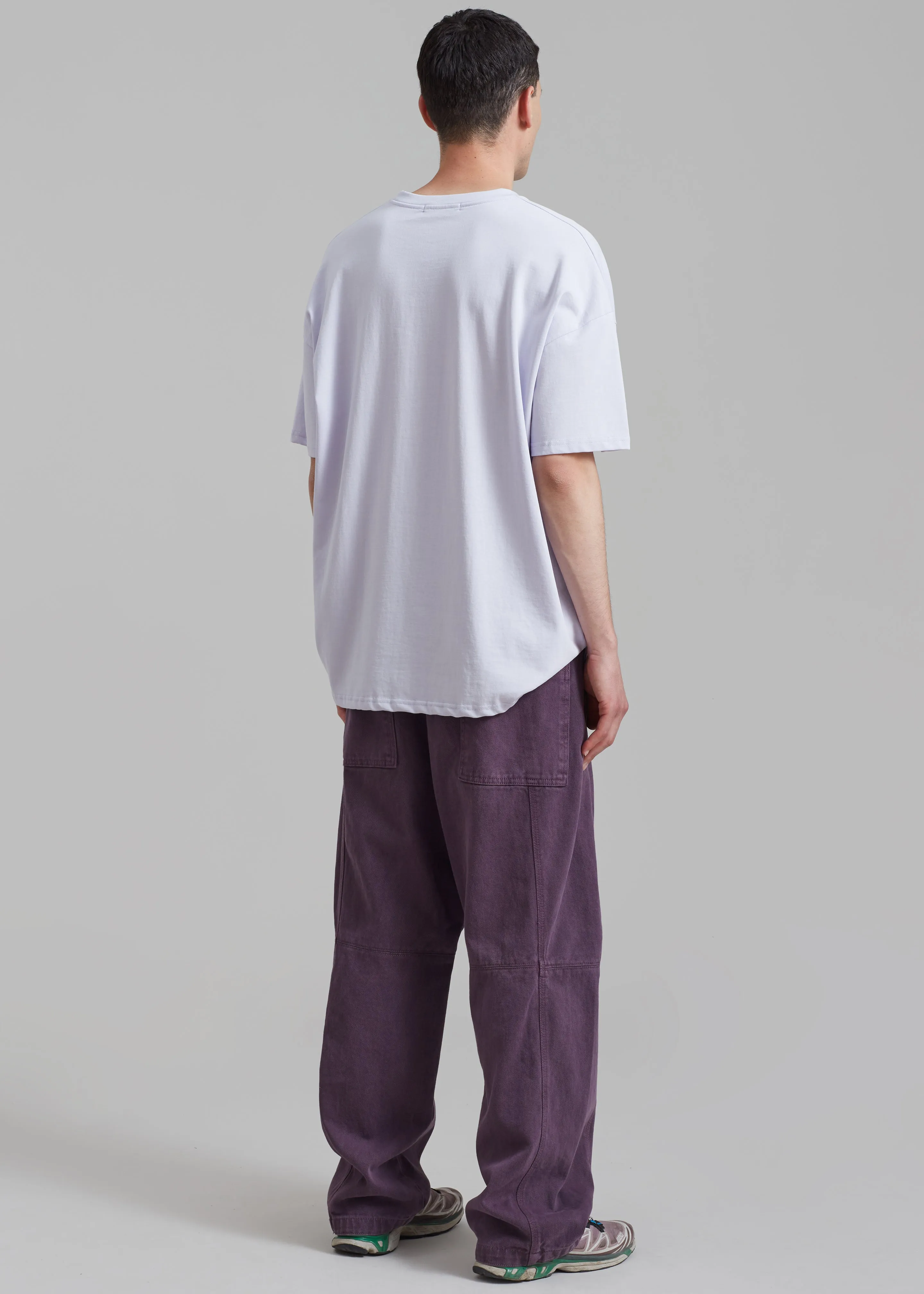 Faro Boxy Tee - Lilac sold by Frankie Shop product image thumbnail 4