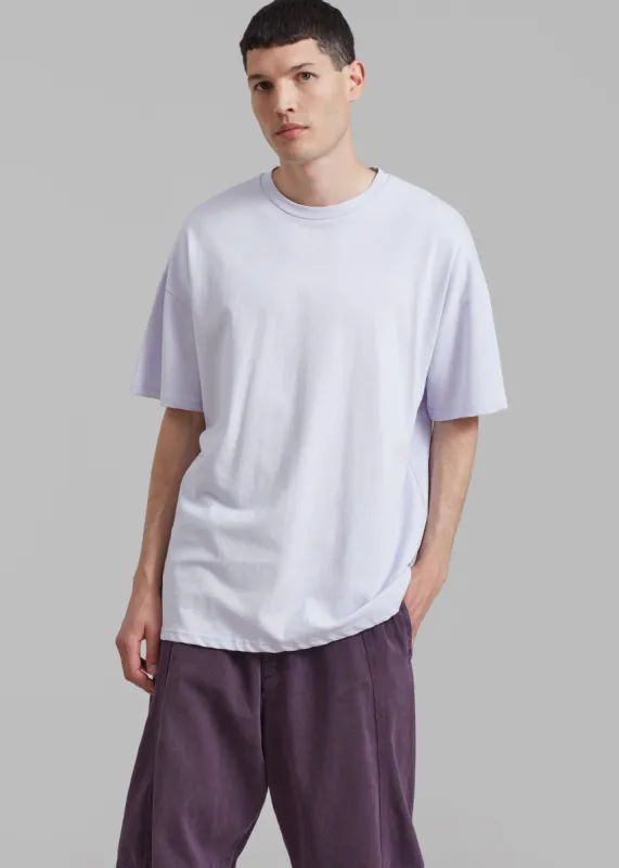 Faro Boxy Tee - Lilac sold by Frankie Shop