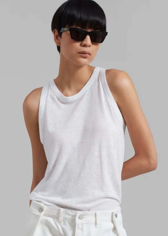 Taya Tank Top - Off White sold by Frankie Shop