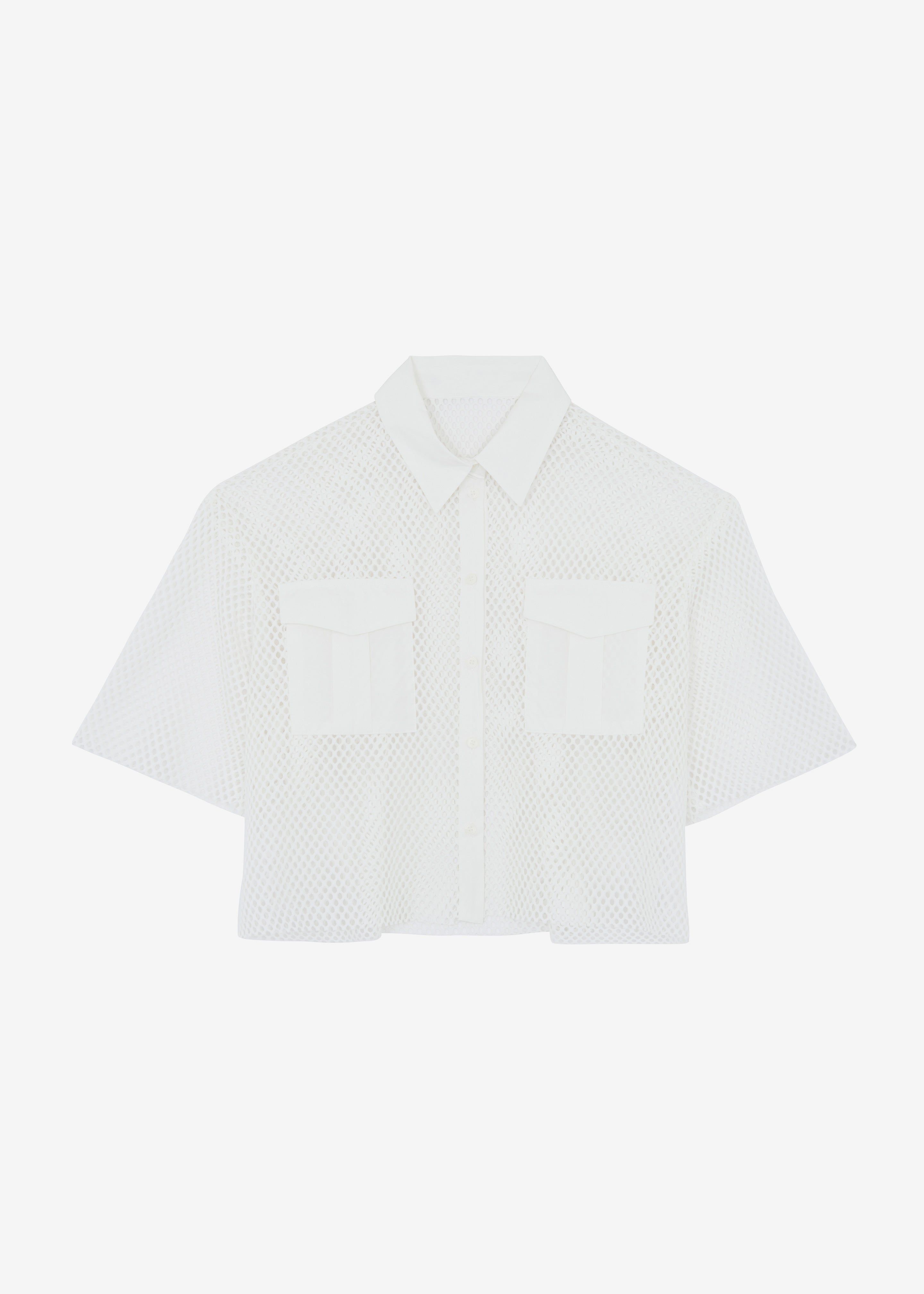 Rowan Net Top - White sold by Frankie Shop product image thumbnail 8