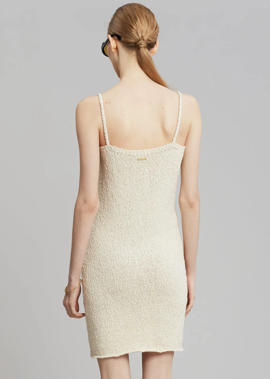 JW Anderson Fitted Camisole Mini Dress - Natural sold by Frankie Shop product image thumbnail 5