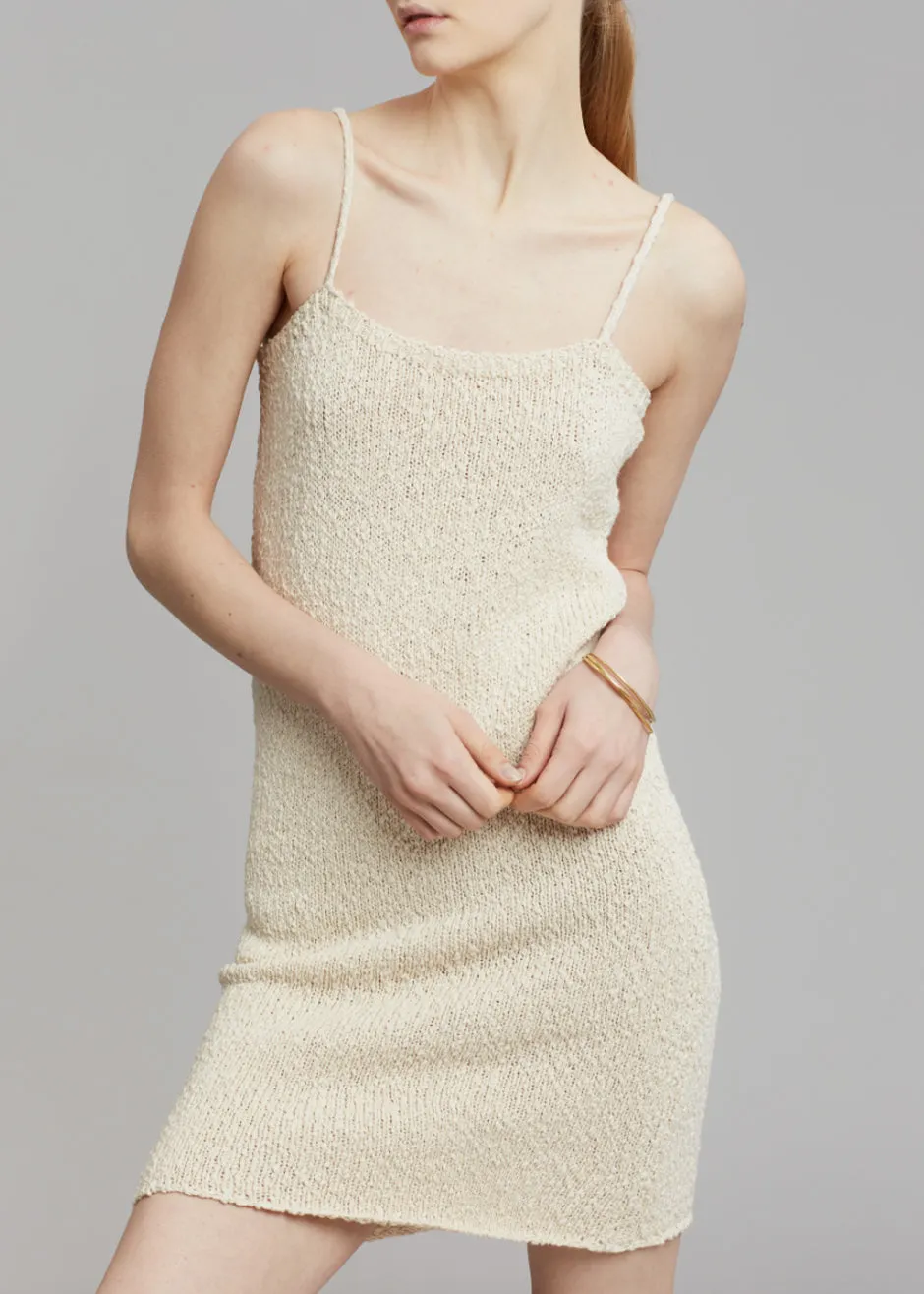 JW Anderson Fitted Camisole Mini Dress - Natural sold by Frankie Shop product image thumbnail 2