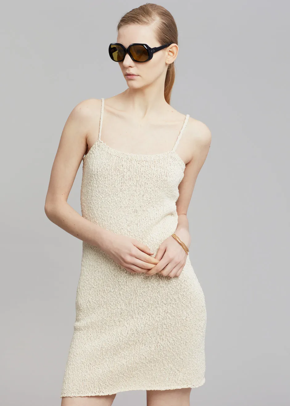 JW Anderson Fitted Camisole Mini Dress - Natural sold by Frankie Shop