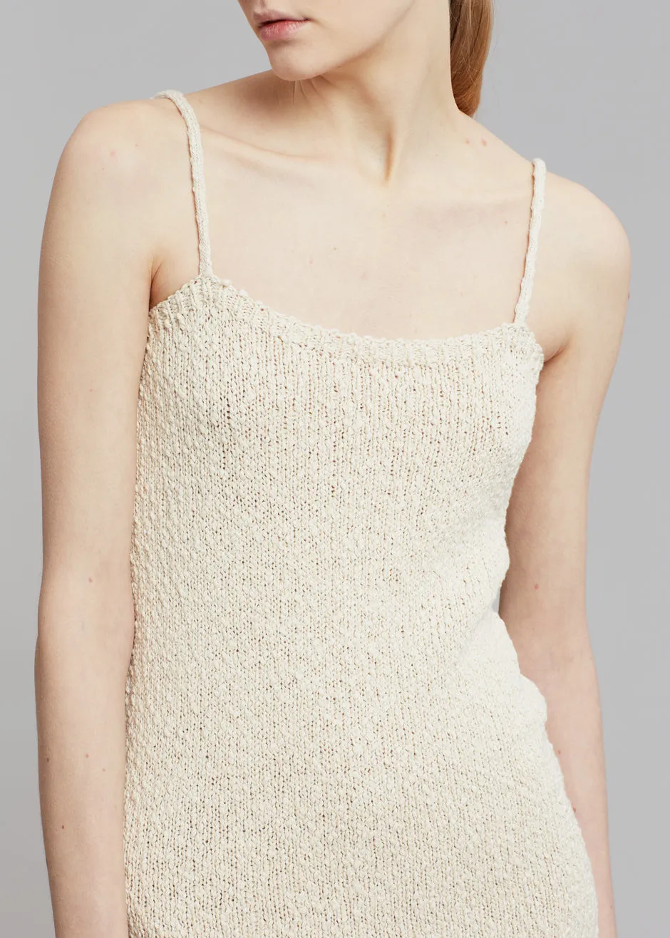 JW Anderson Fitted Camisole Mini Dress - Natural sold by Frankie Shop product image thumbnail 3