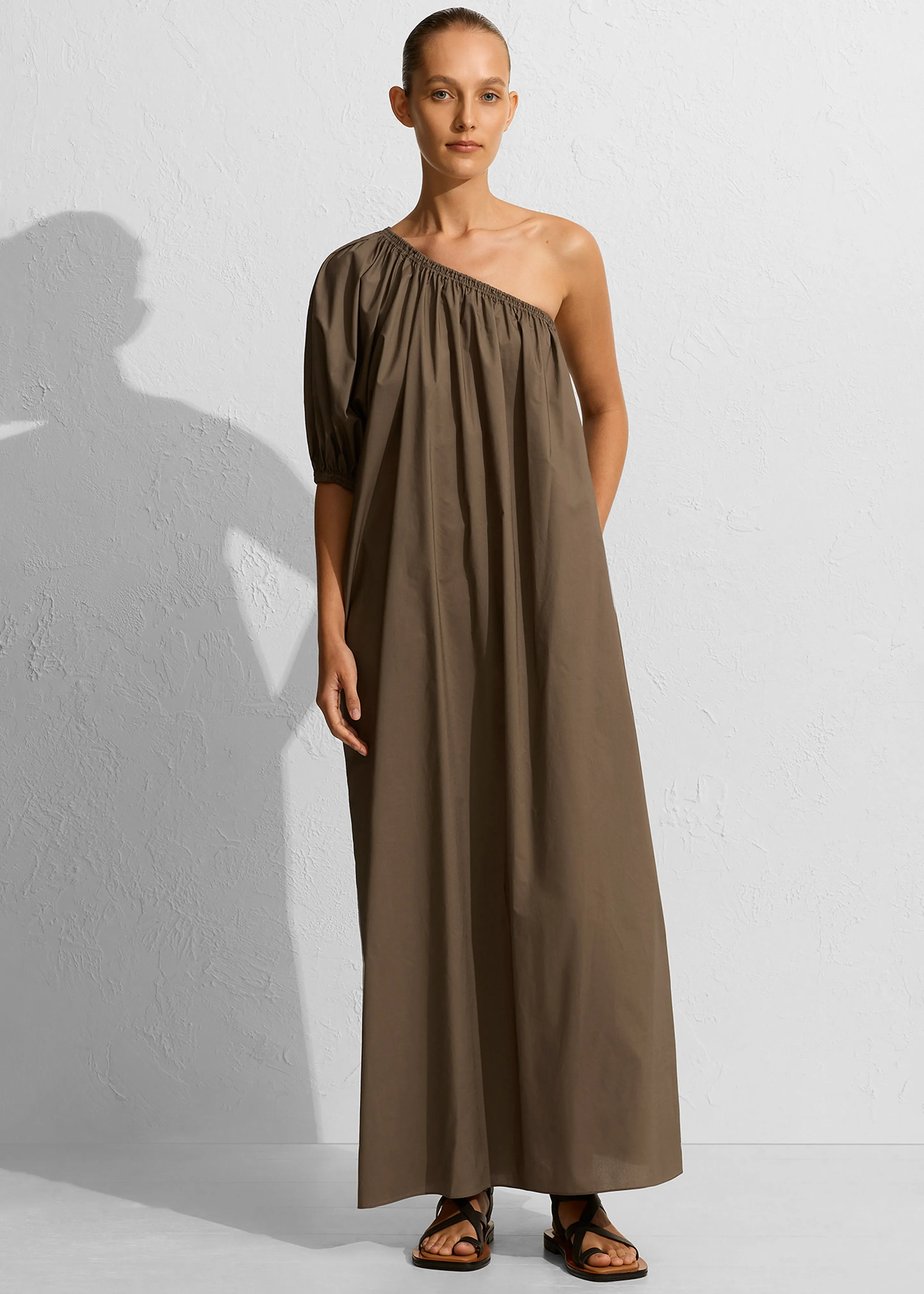 Matteau One Shoulder Maxi Dress - Birch sold by Frankie Shop product image thumbnail 2