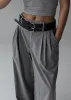 Linna Trousers - Light Grey sold by Frankie Shop