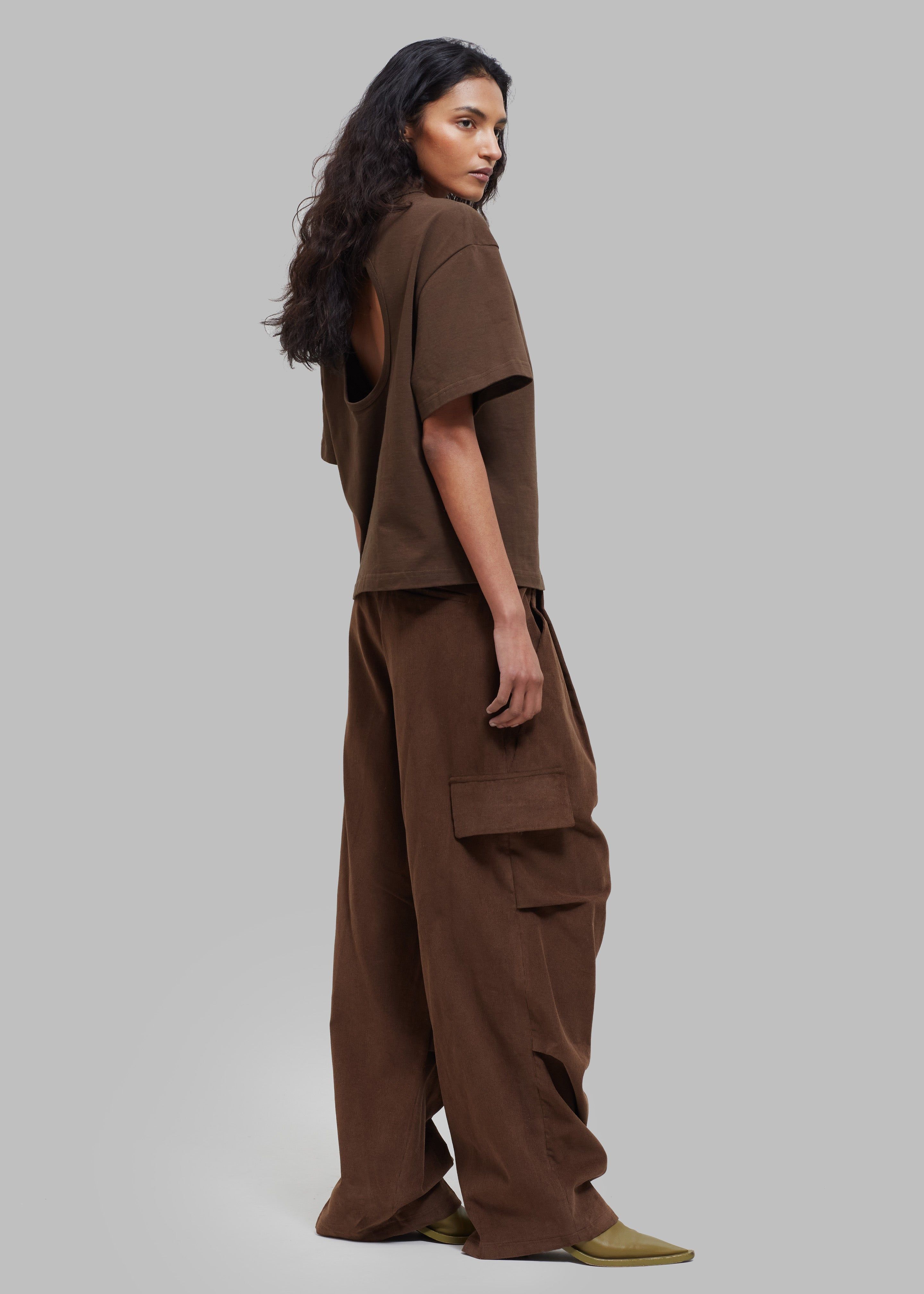 Matteau Circle Back Tee - Cacao sold by Frankie Shop product image thumbnail 4