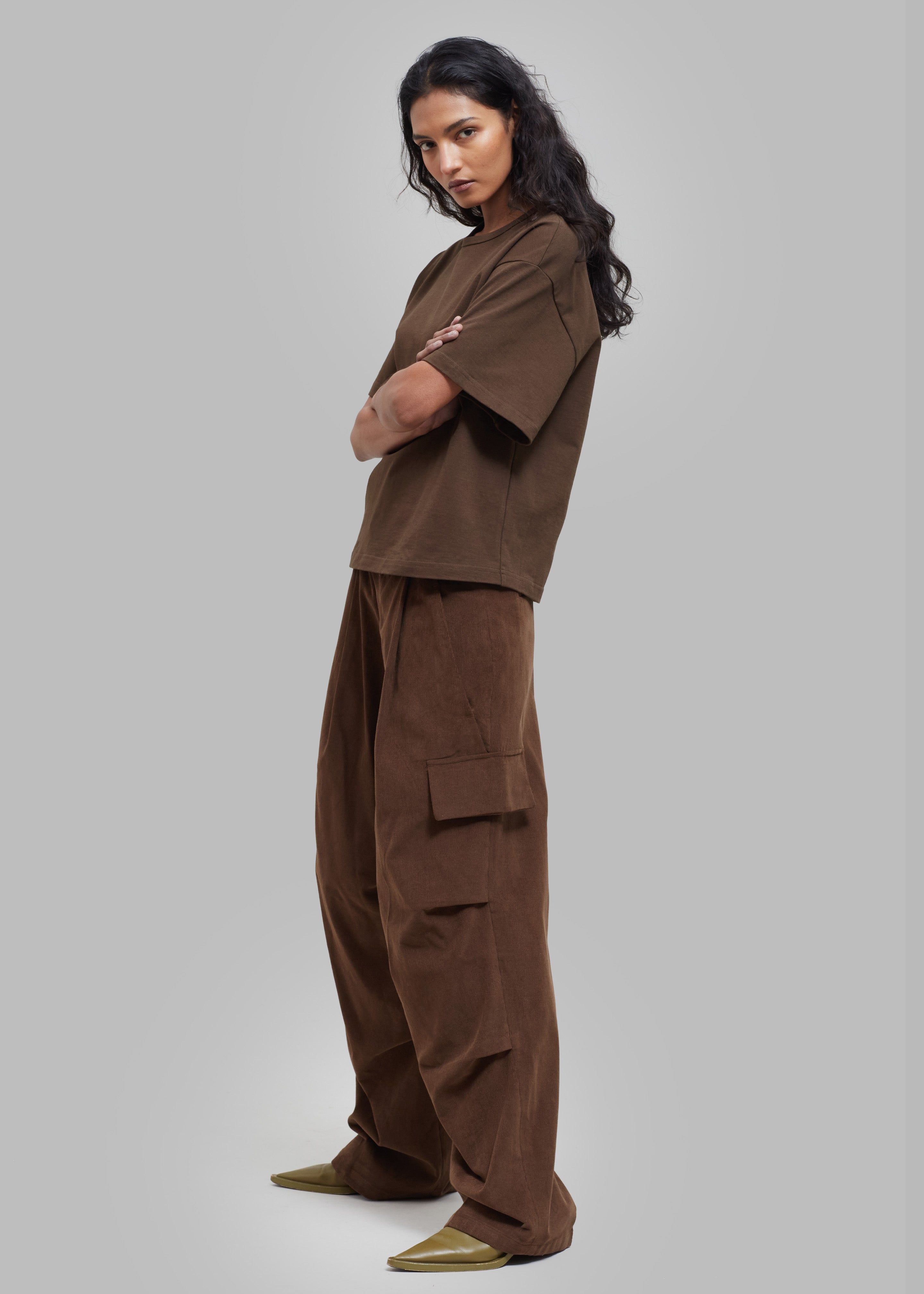 Matteau Circle Back Tee - Cacao sold by Frankie Shop product image thumbnail 5