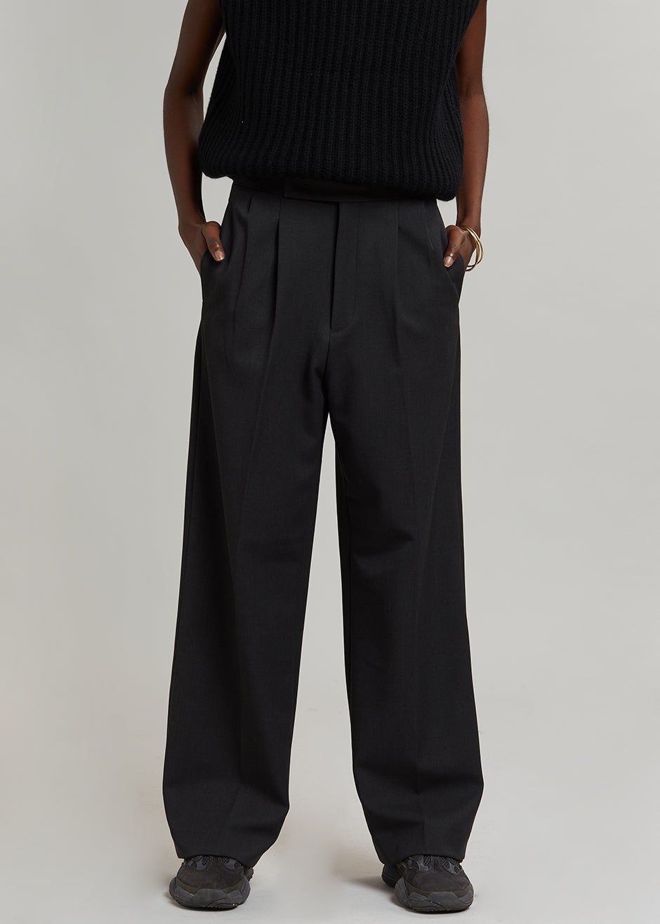 Etienne Pants - Asphalt sold by Frankie Shop