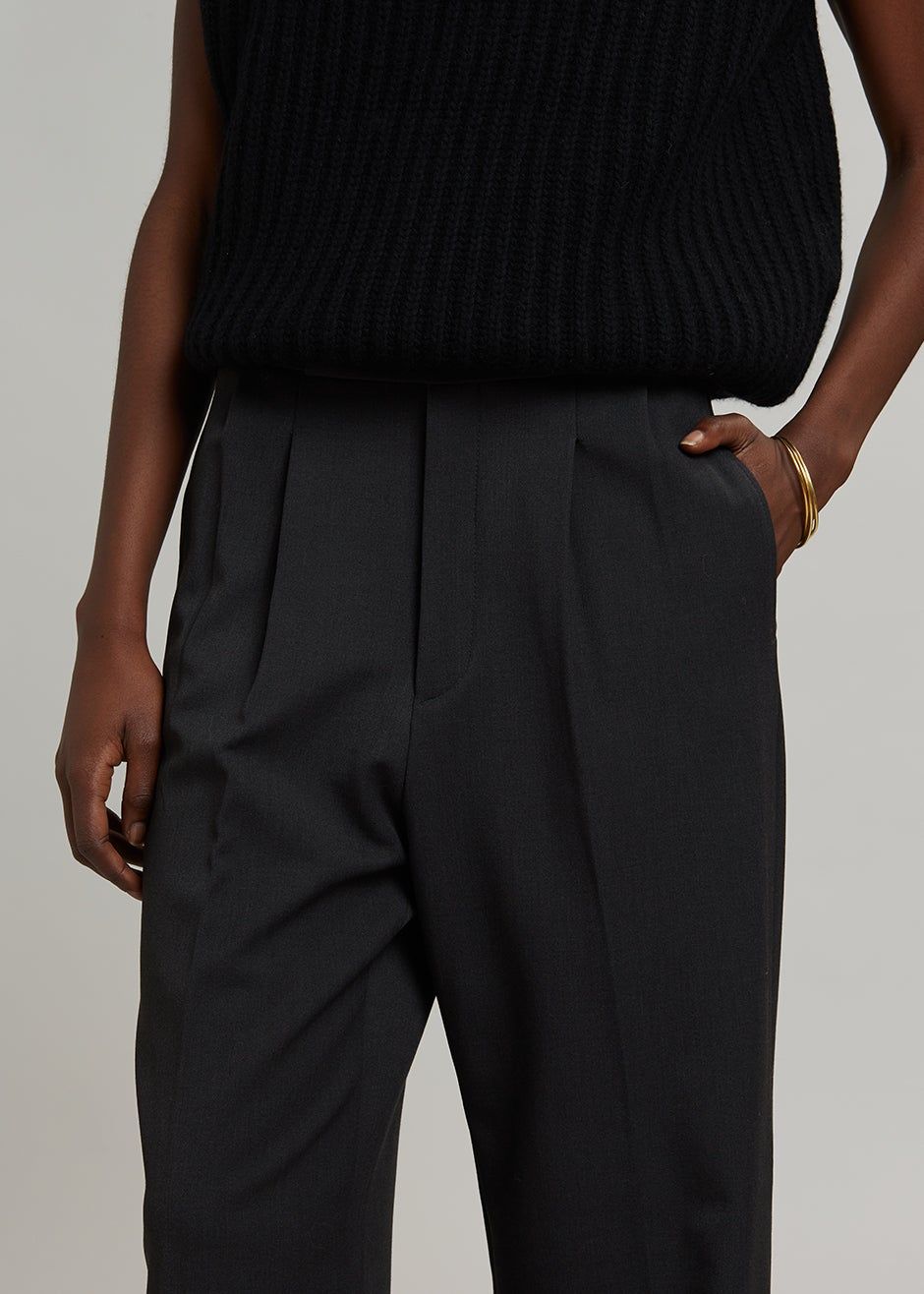 Etienne Pants - Asphalt sold by Frankie Shop product image thumbnail 2