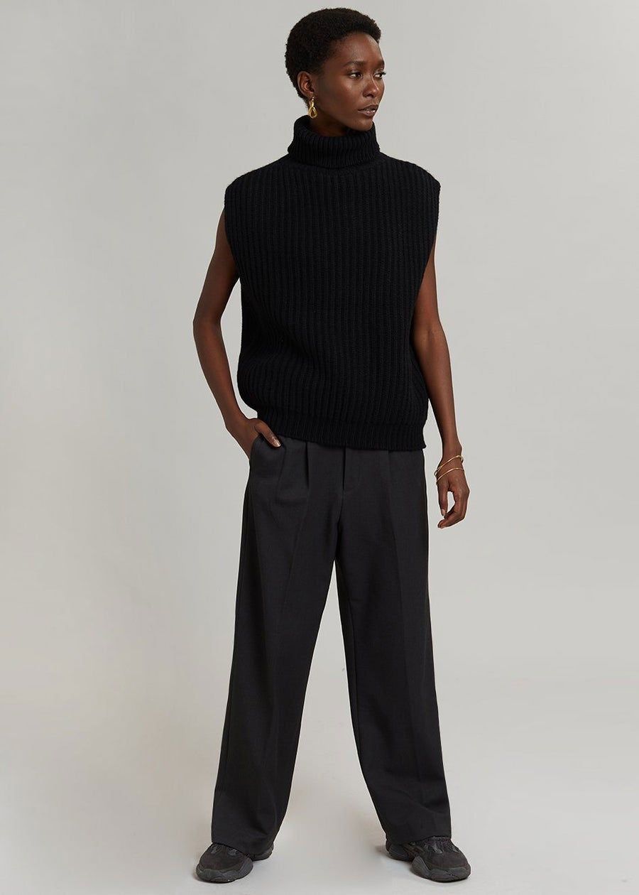 Etienne Pants - Asphalt sold by Frankie Shop product image thumbnail 4