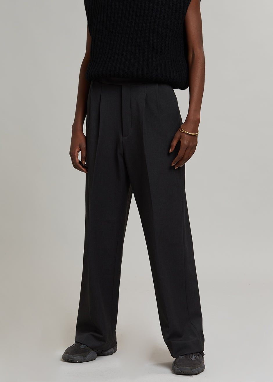 Etienne Pants - Asphalt sold by Frankie Shop product image thumbnail 3