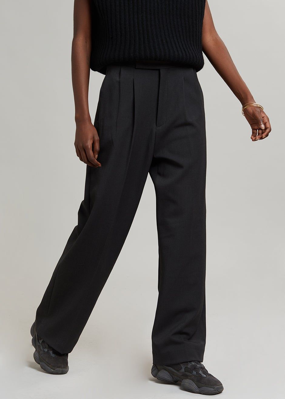 Etienne Pants - Asphalt sold by Frankie Shop product image thumbnail 6