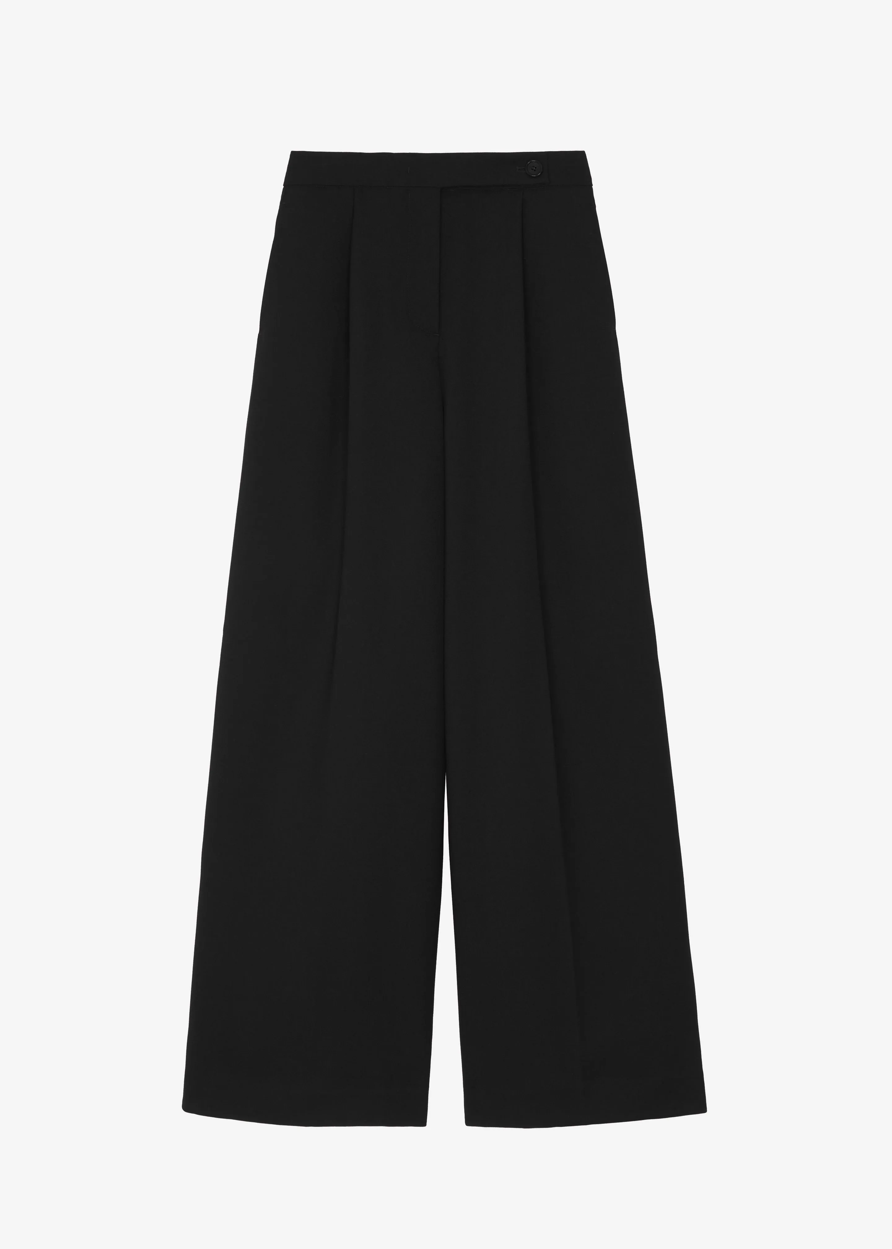 Kamila Wide Leg Trousers - Black sold by Frankie Shop product image thumbnail 5