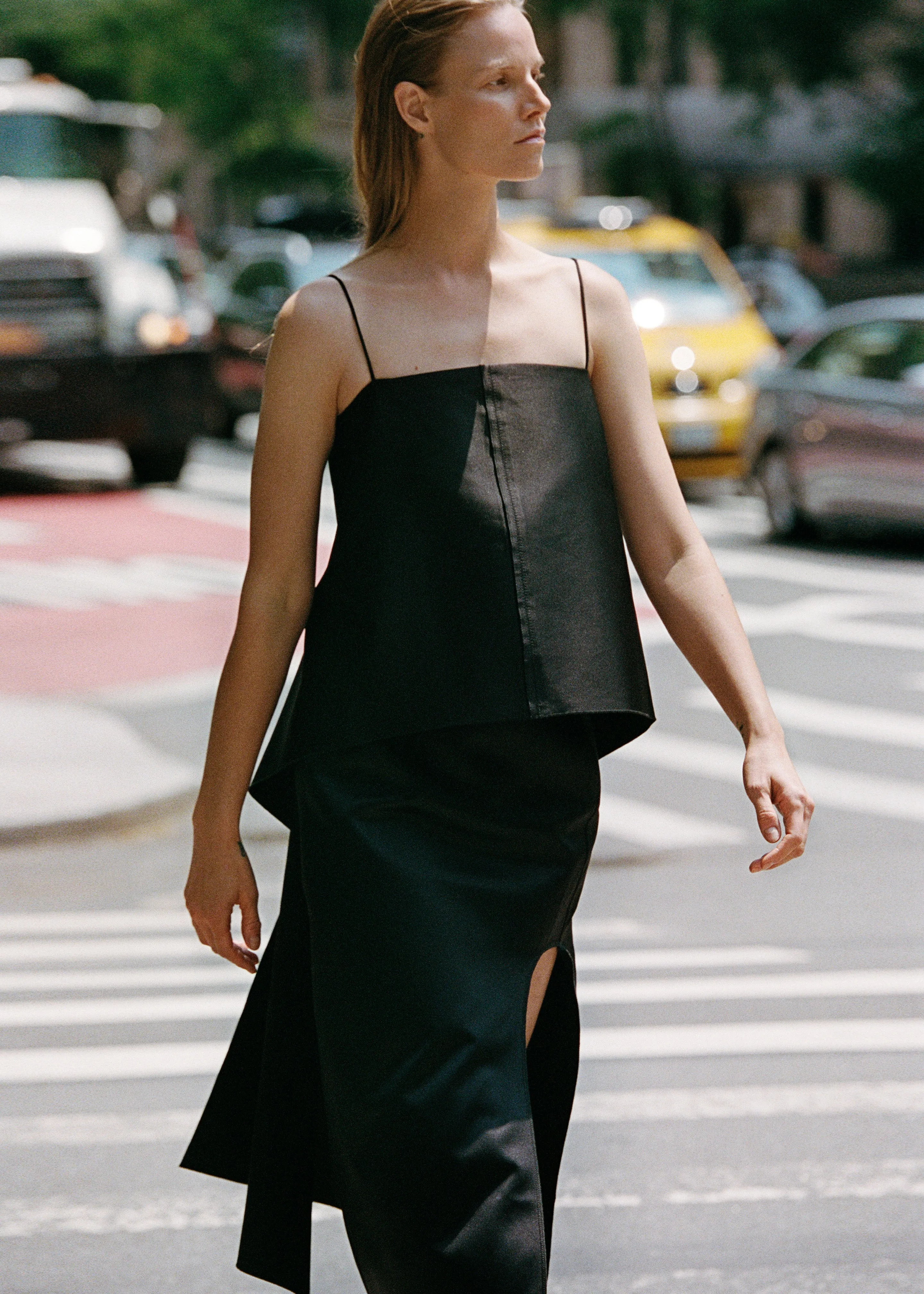 By Malene Birger Wick Midi Skirt - Black sold by Frankie Shop product image thumbnail 4