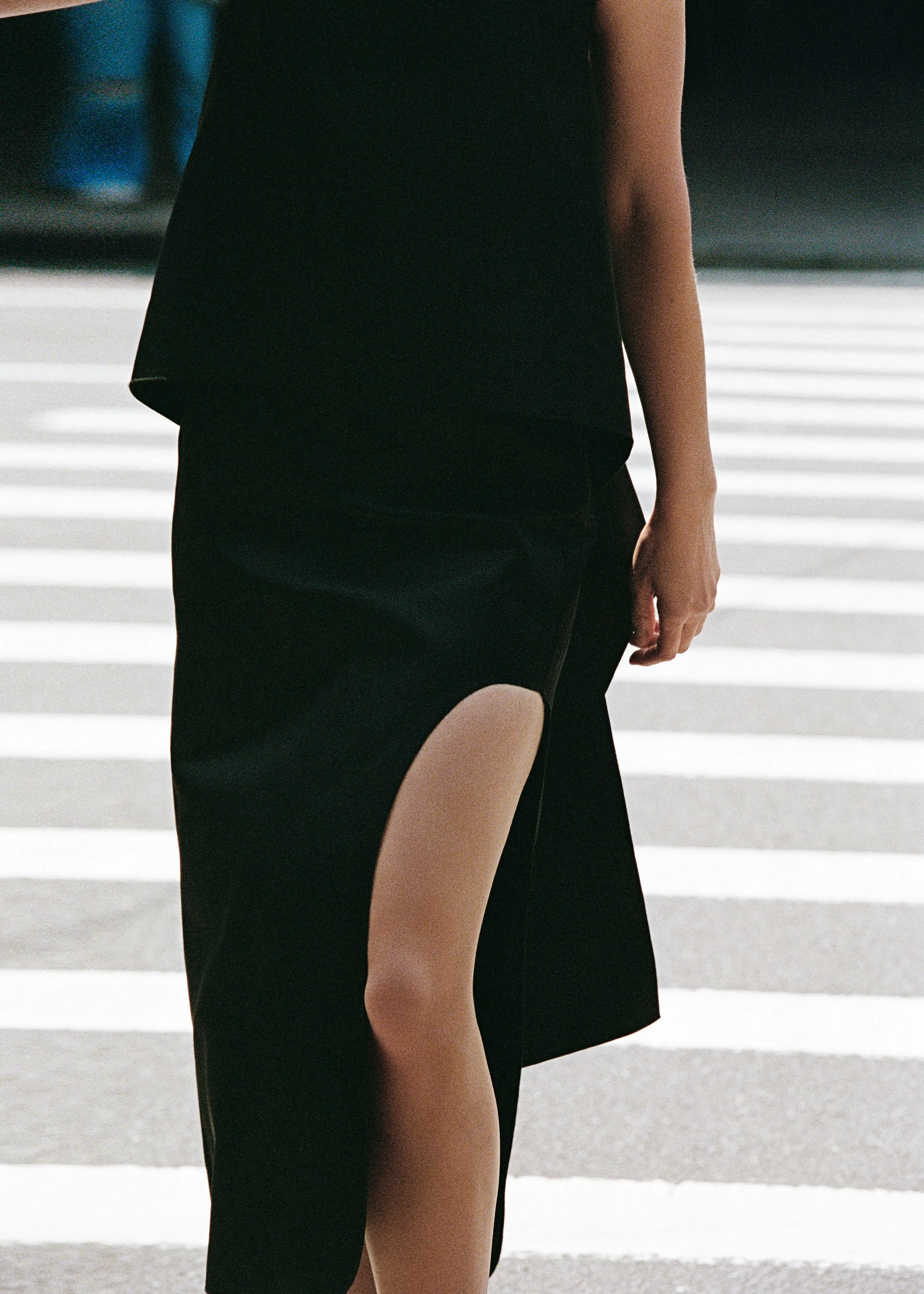 By Malene Birger Wick Midi Skirt - Black sold by Frankie Shop product image thumbnail 2