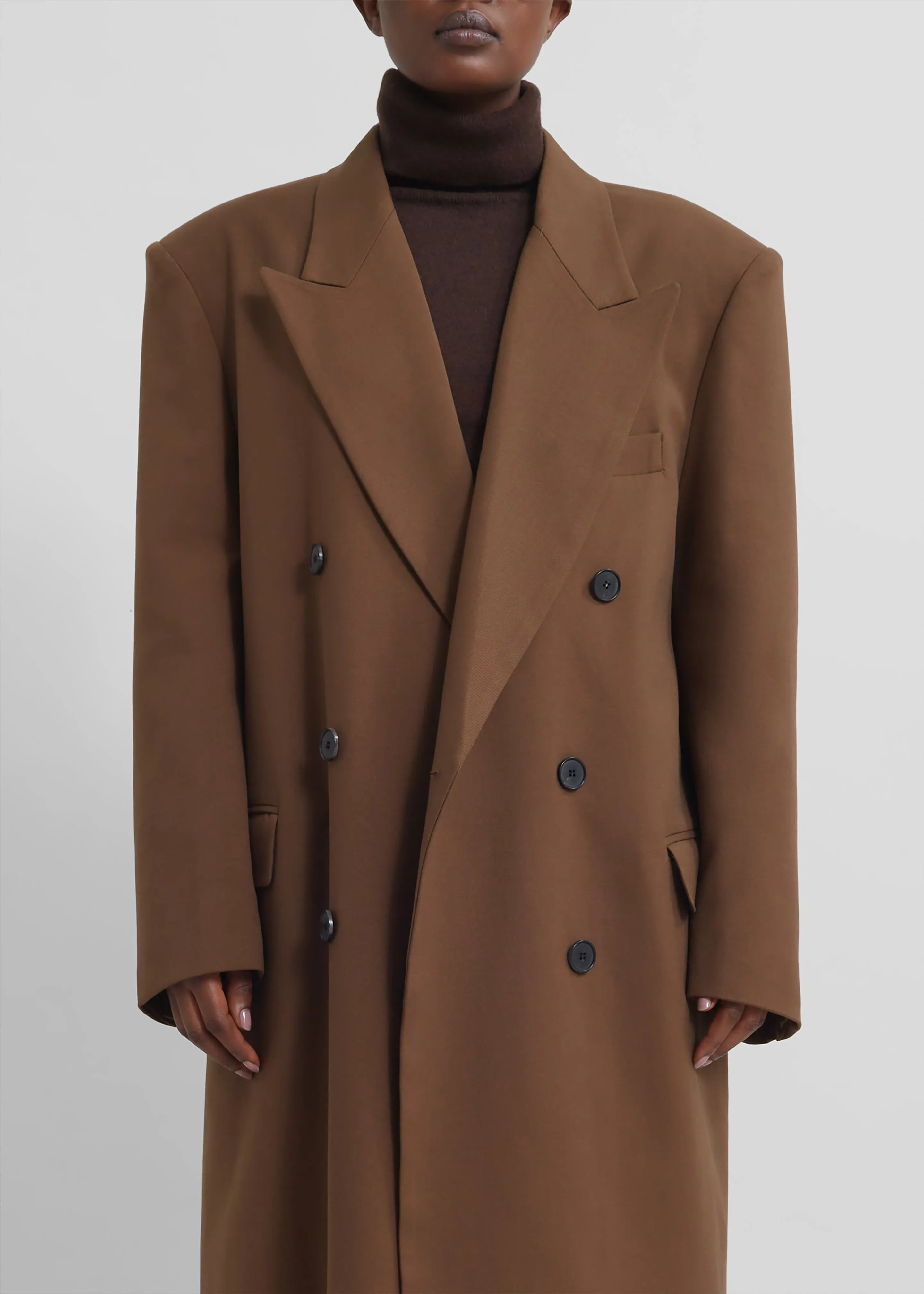 Gwenyth Coat - Brown sold by Frankie Shop product image thumbnail 5