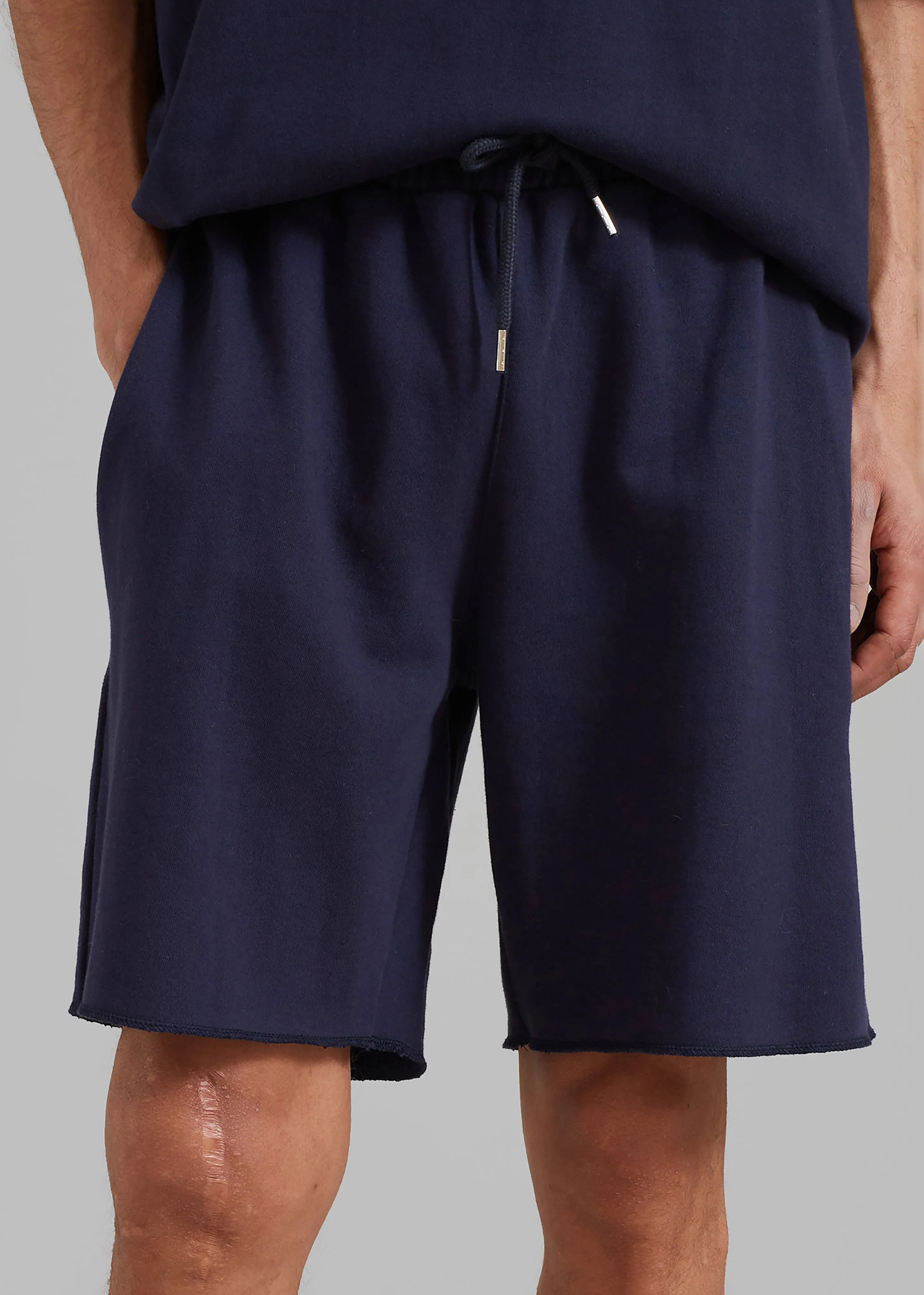 Mason Sweatshorts - Navy sold by Frankie Shop product image thumbnail 3
