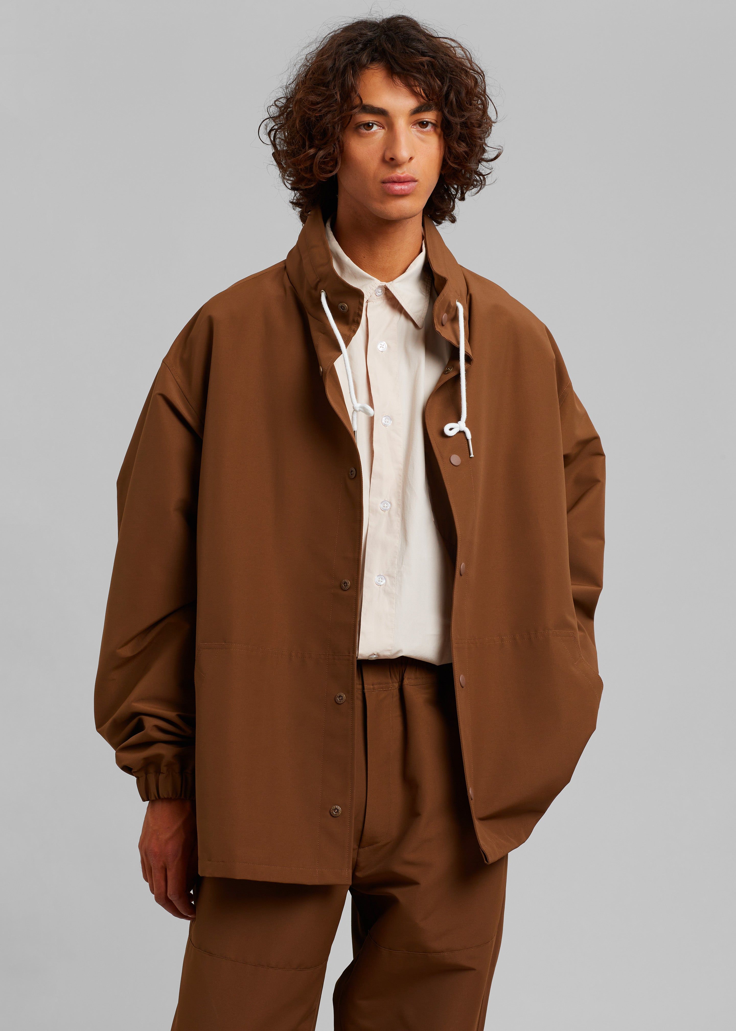 Easton Jacket - Brown sold by Frankie Shop