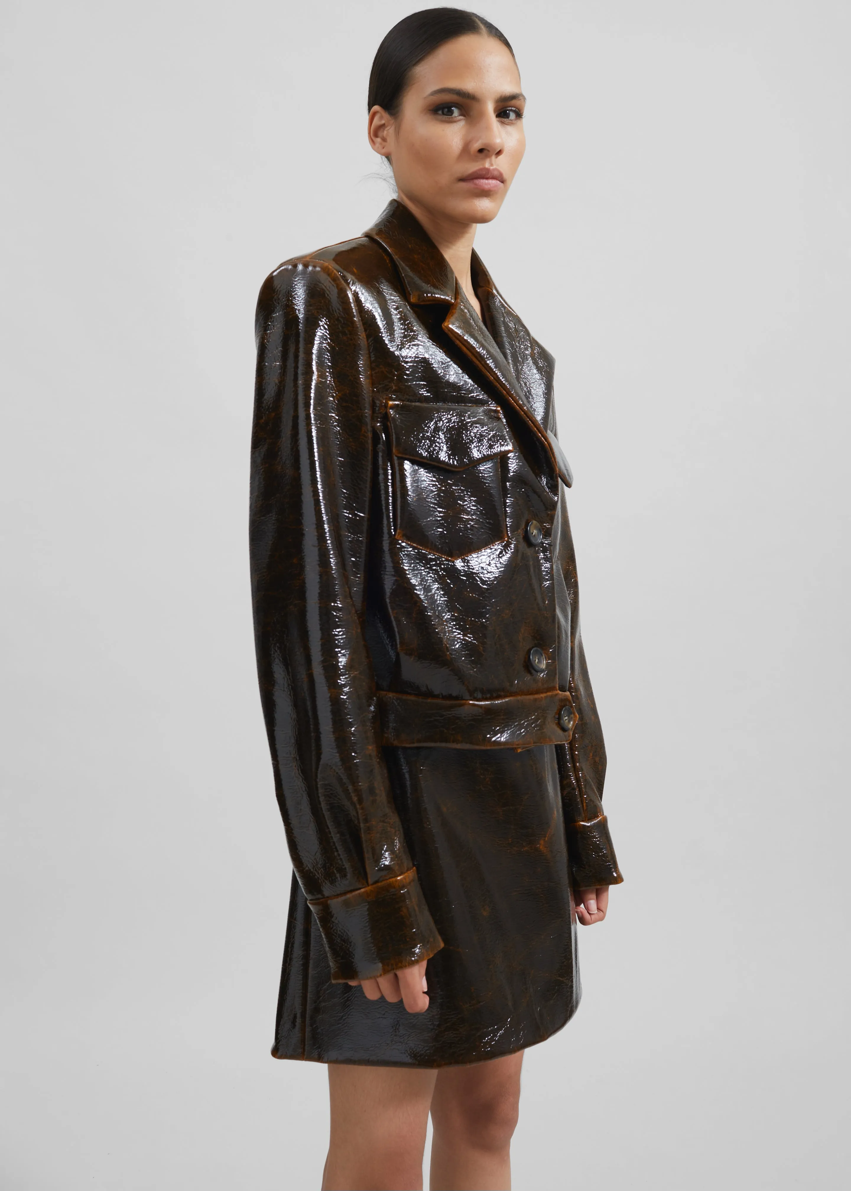 Sportmax Beta Skirt - Dark Brown sold by Frankie Shop product image thumbnail 2