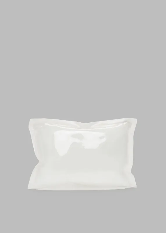 JW Anderson Cushion Clutch - White made by Frankie Shop