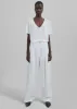 Lea Cotton Trousers - White sold by Frankie Shop