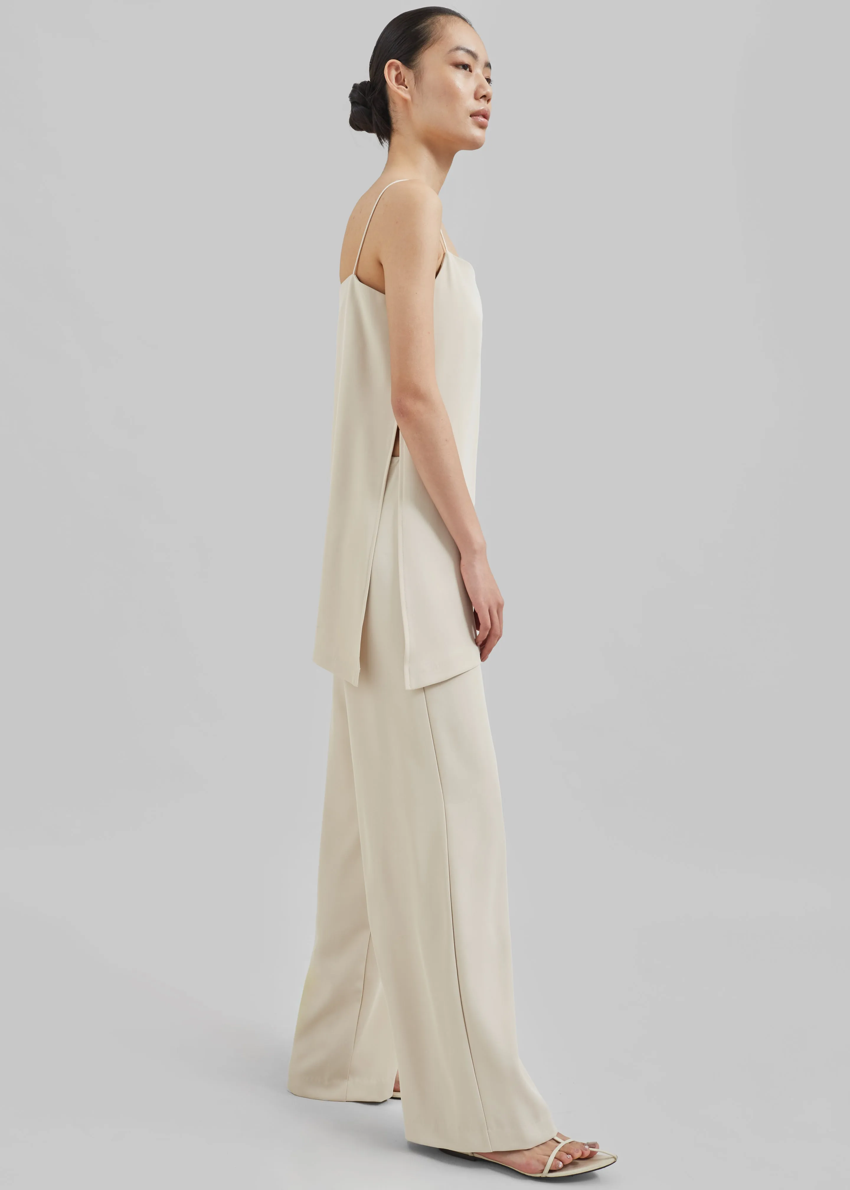 Imre Trousers - Beige sold by Frankie Shop product image thumbnail 2