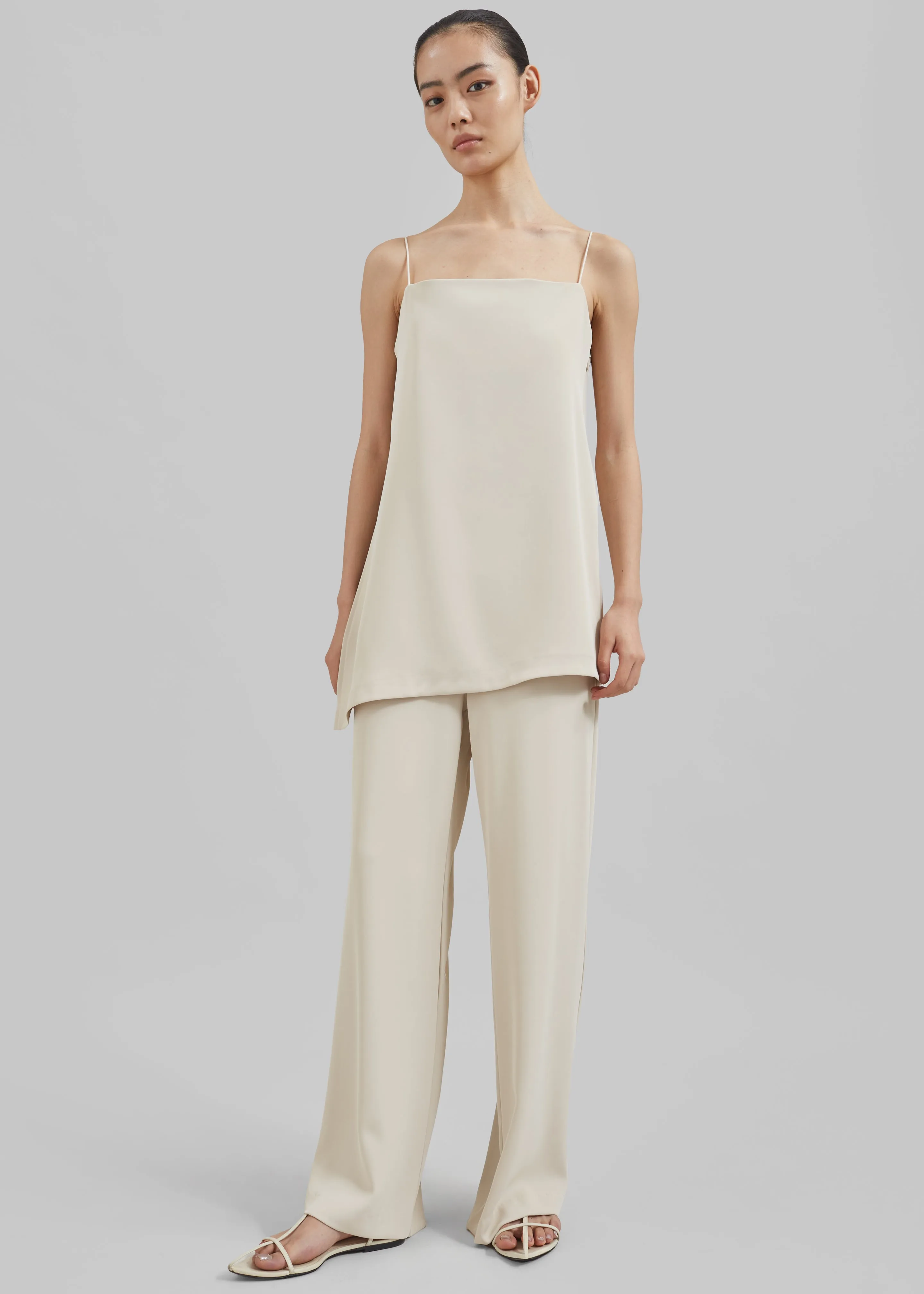 Imre Trousers - Beige sold by Frankie Shop product image thumbnail 5