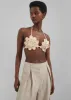 The Garment Egypt Bra Top - Bone sold by Frankie Shop