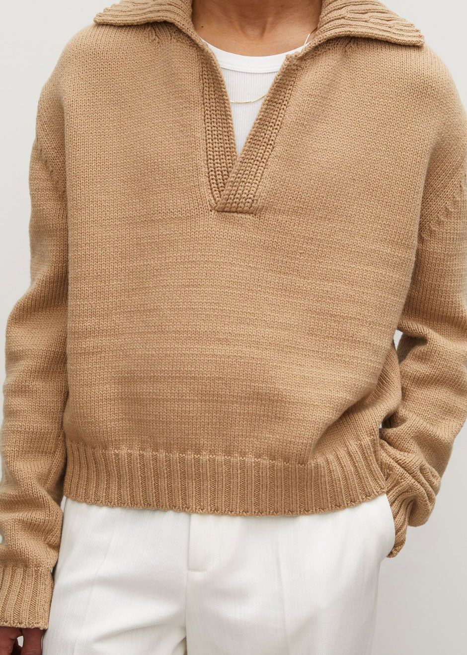 Róhe Lou Pullover - Macchiato sold by Frankie Shop product image thumbnail 6