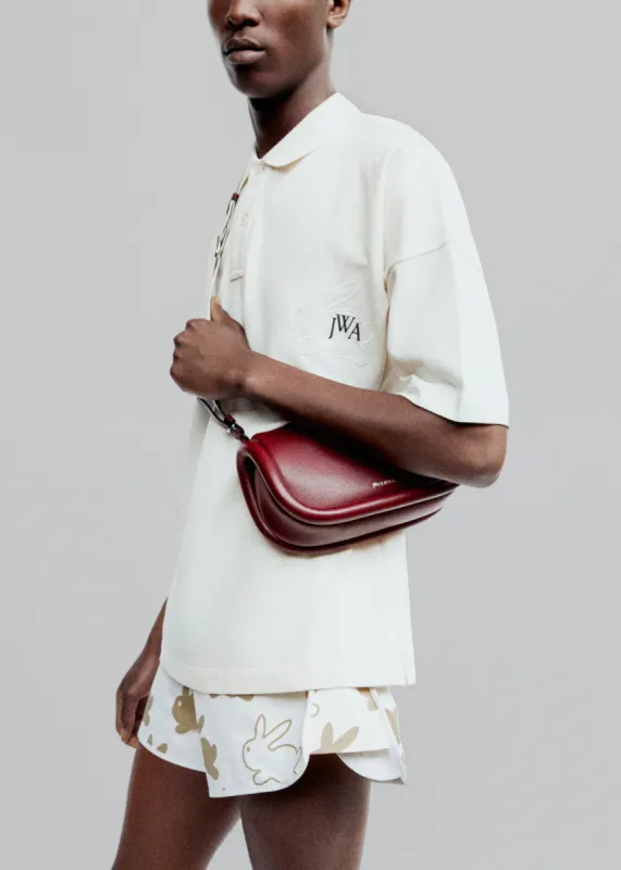 JW Anderson Bunny Embroidery Polo Shirt - Beige made by Frankie Shop