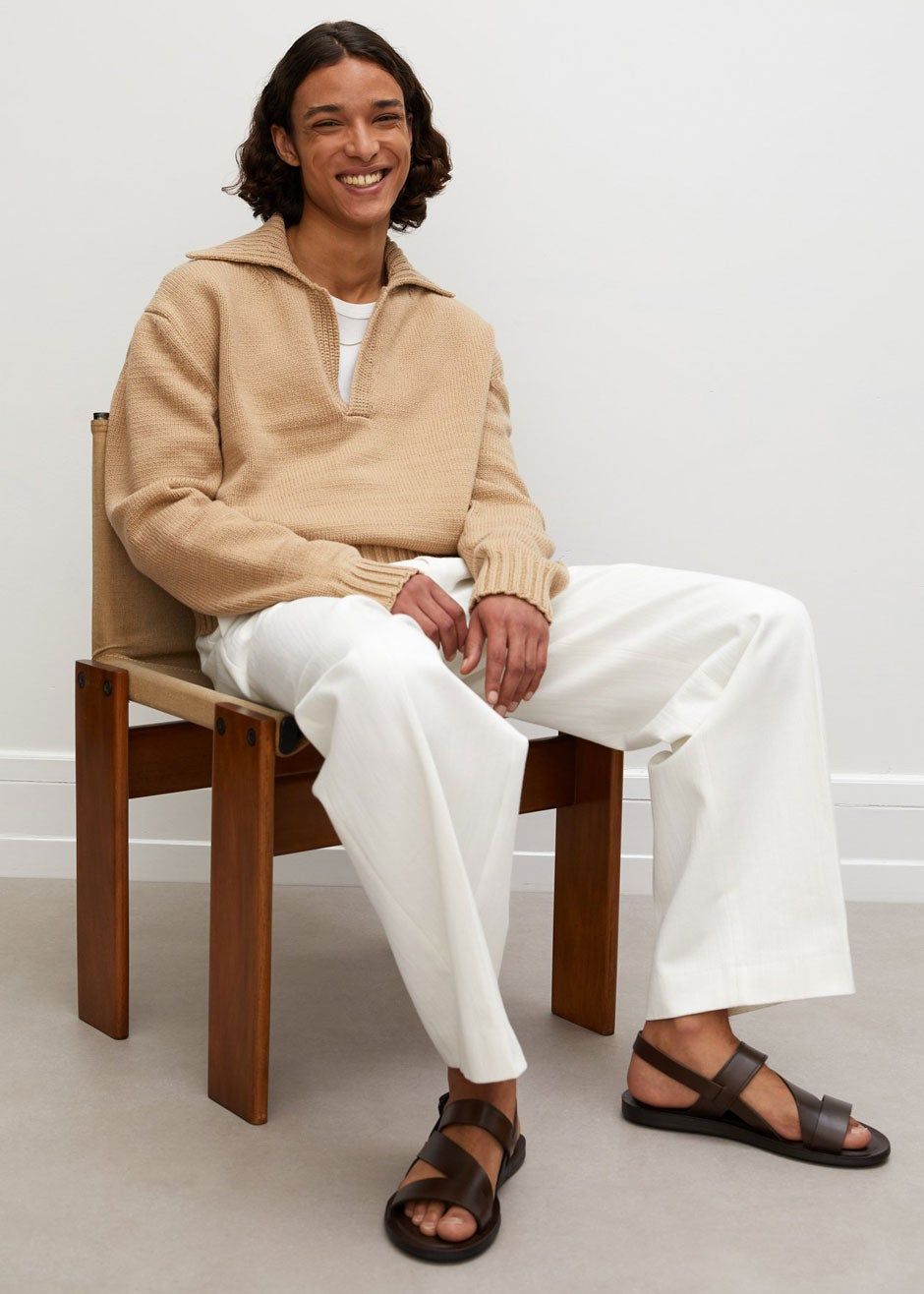 Róhe Lou Pullover - Macchiato sold by Frankie Shop product image thumbnail 7