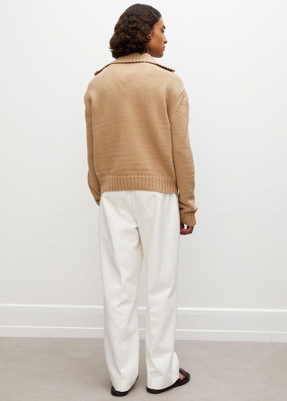 Róhe Lou Pullover - Macchiato sold by Frankie Shop product image thumbnail 8