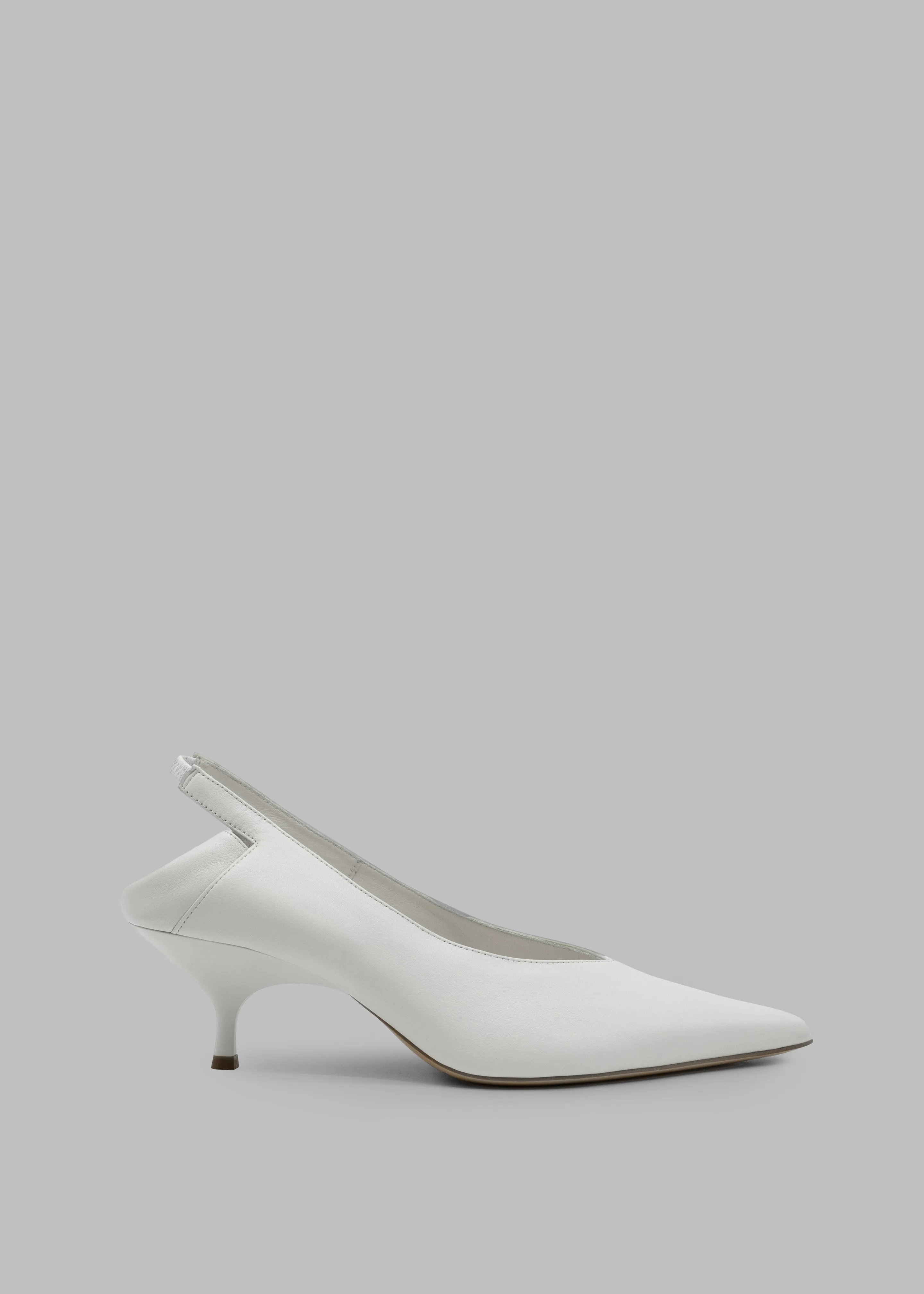 Gia Borghini X Heidi Bivens Heloise Heels - Oyster sold by Frankie Shop product image thumbnail 4